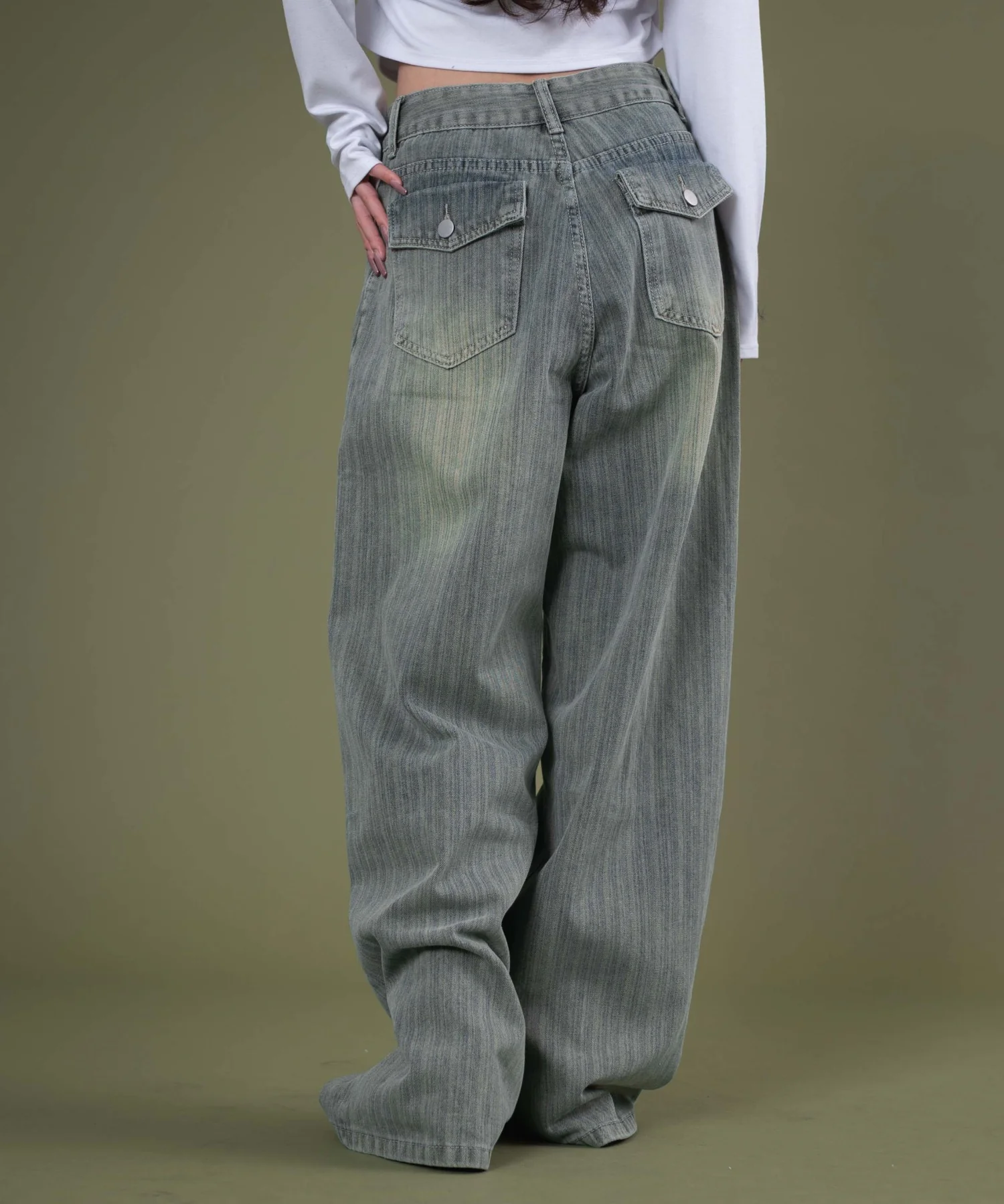 ドロストストライプブラストデニム - Image 5