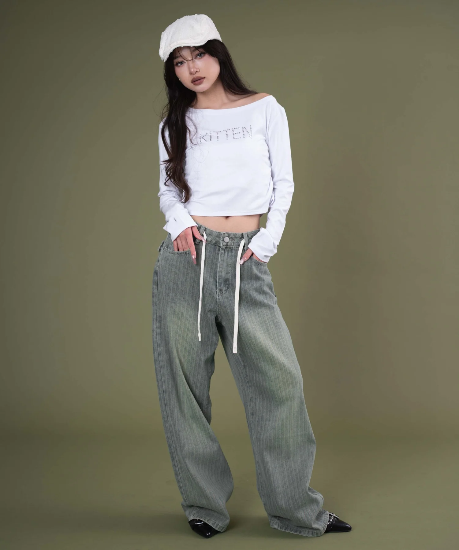 ドロストストライプブラストデニム - Image 7