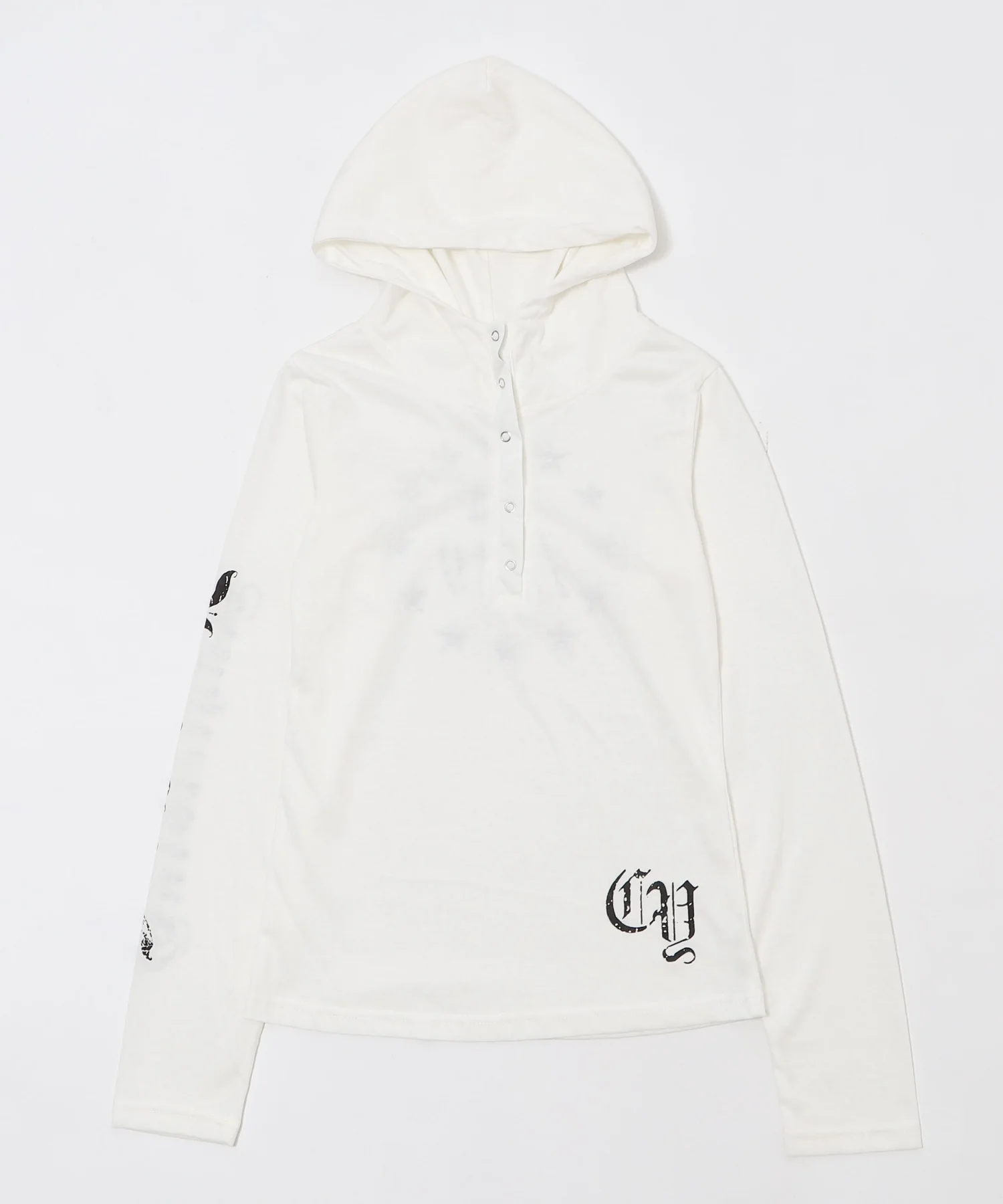キーネックロゴデザインフーディー - Image 13