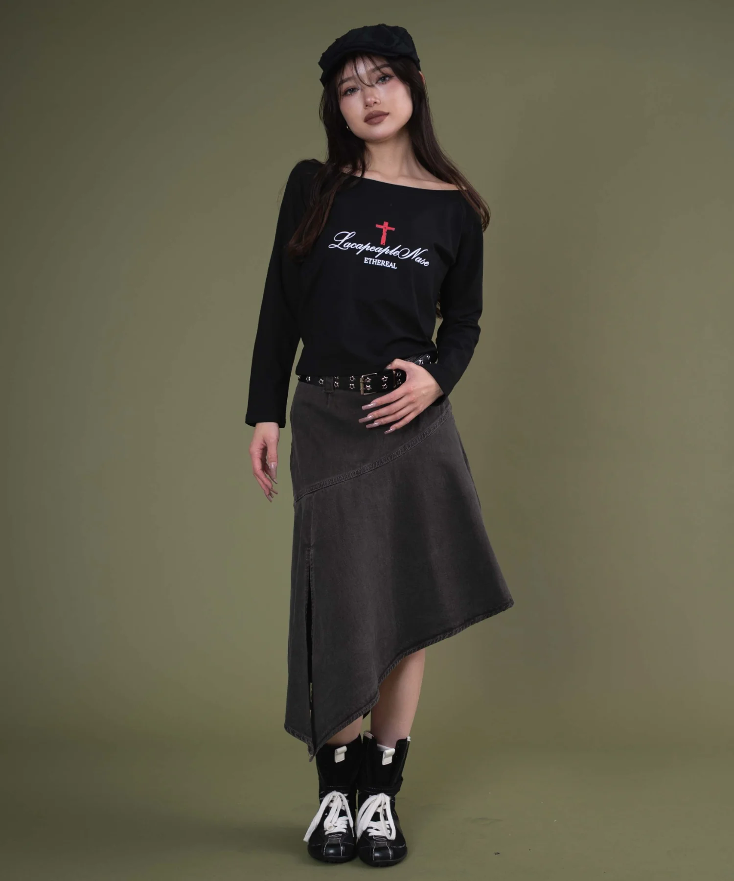 クロスロゴオフショルトップ - Image 4