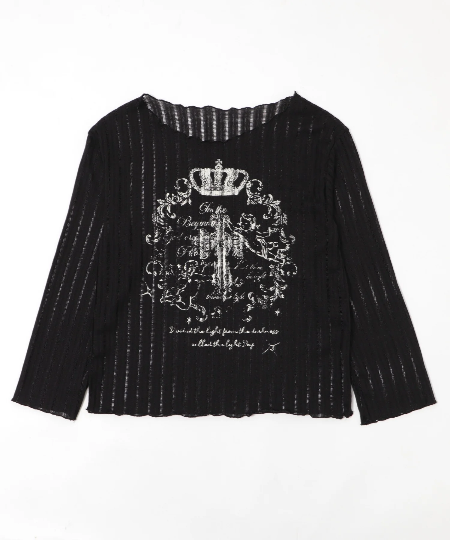 オフショルグラッフィックニット - Image 12