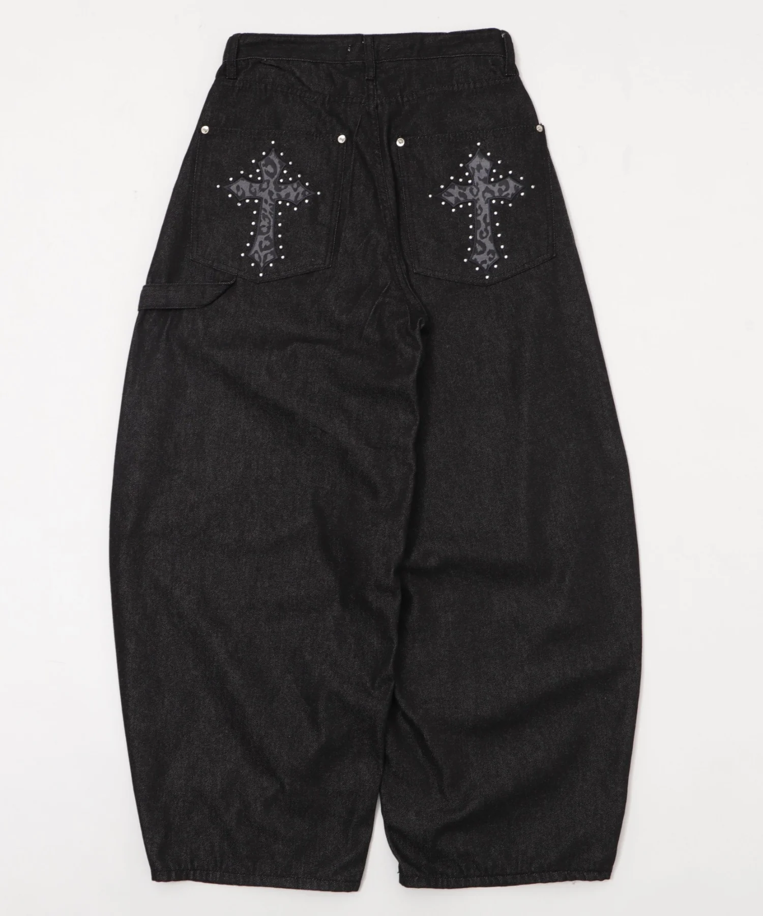レオパクロスパッチスタッズデニム - Image 12