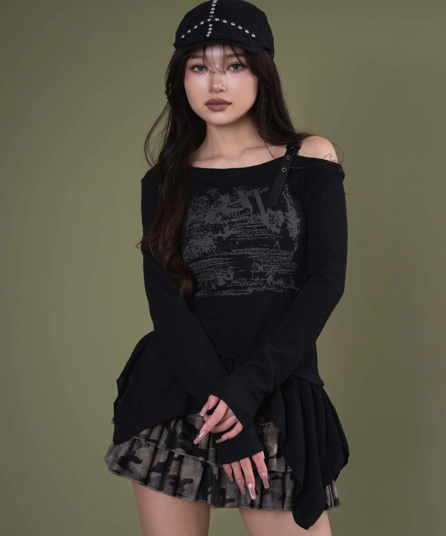 ショルダーベルトイレヘムトップ - Image 8