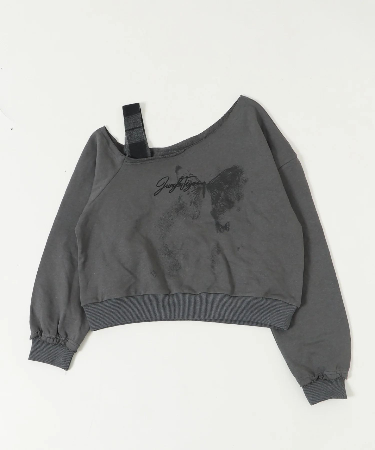 チェックワンショルダースウェット - Image 11