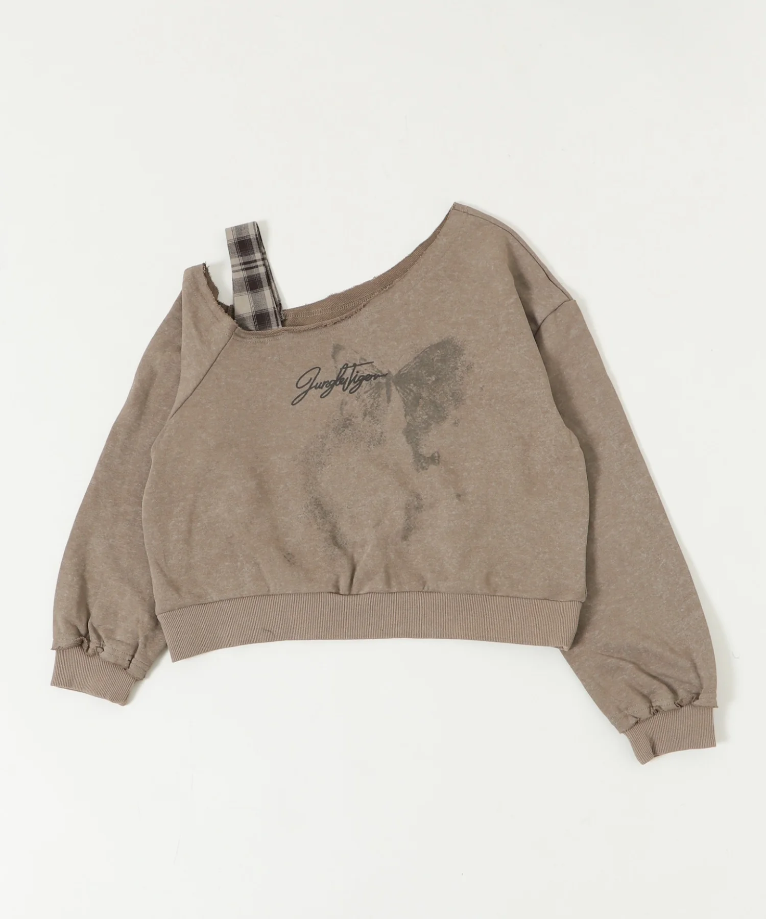 チェックワンショルダースウェット - Image 12