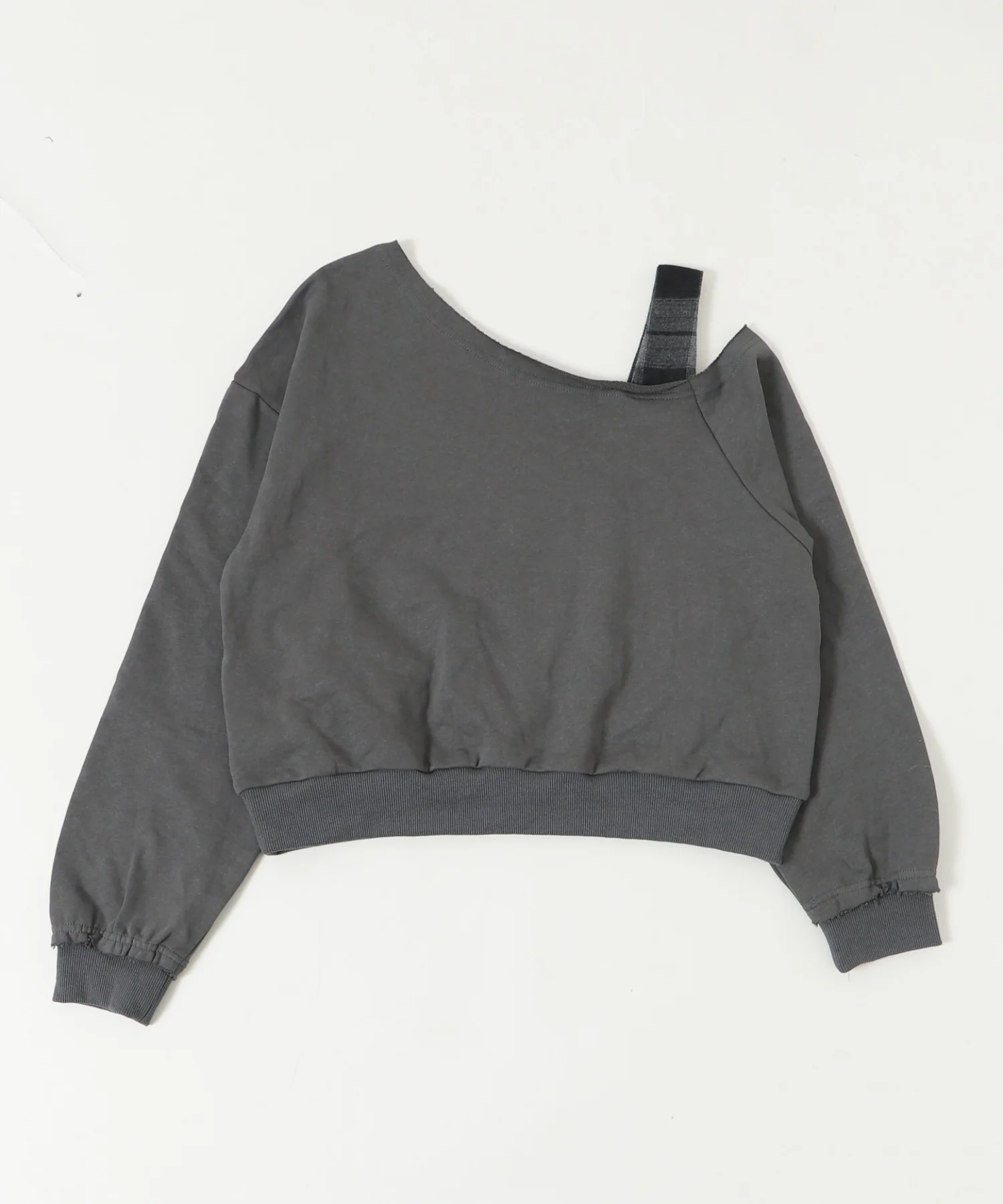 チェックワンショルダースウェット - Image 13
