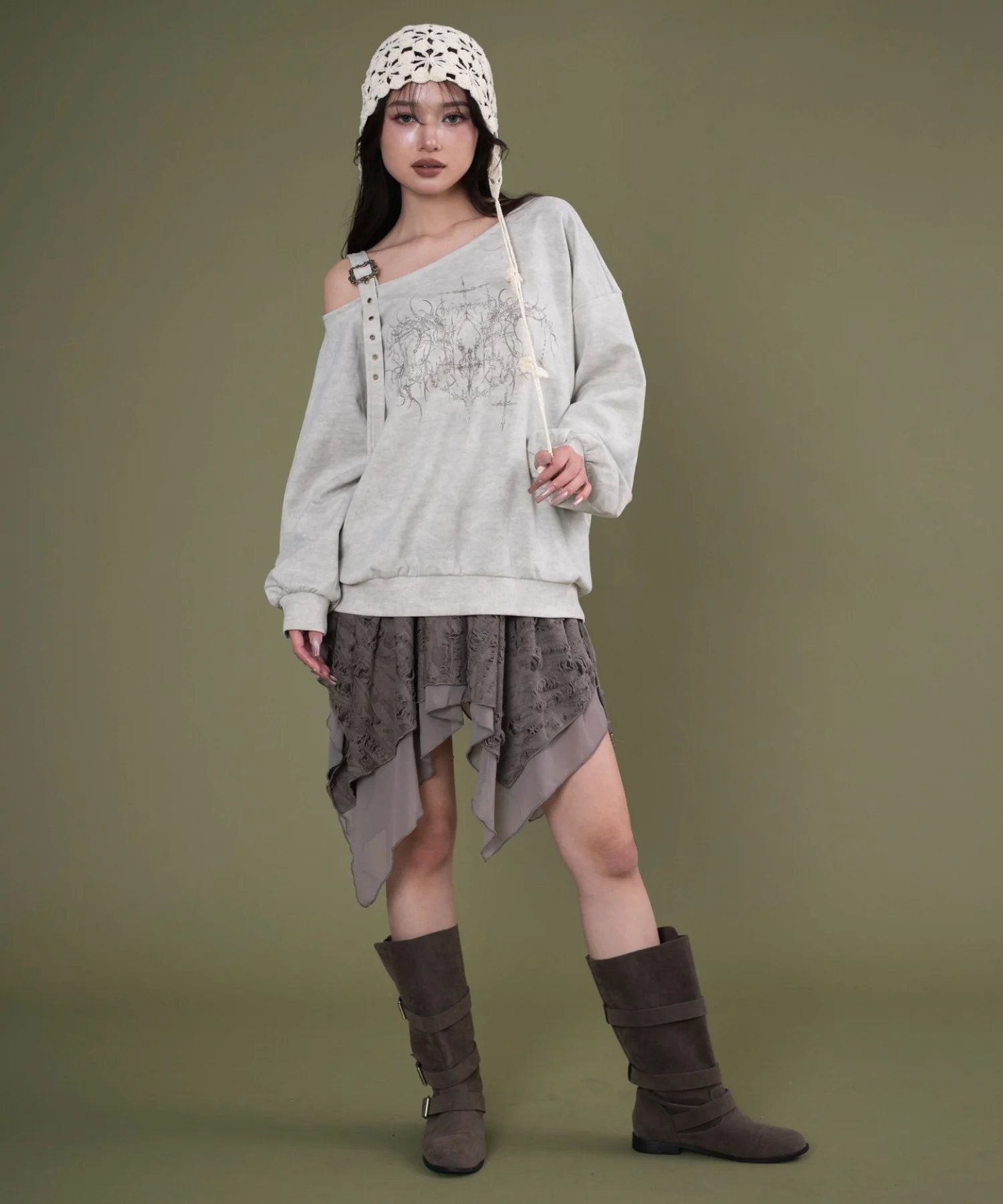 ダメージヘムスカート - Image 4