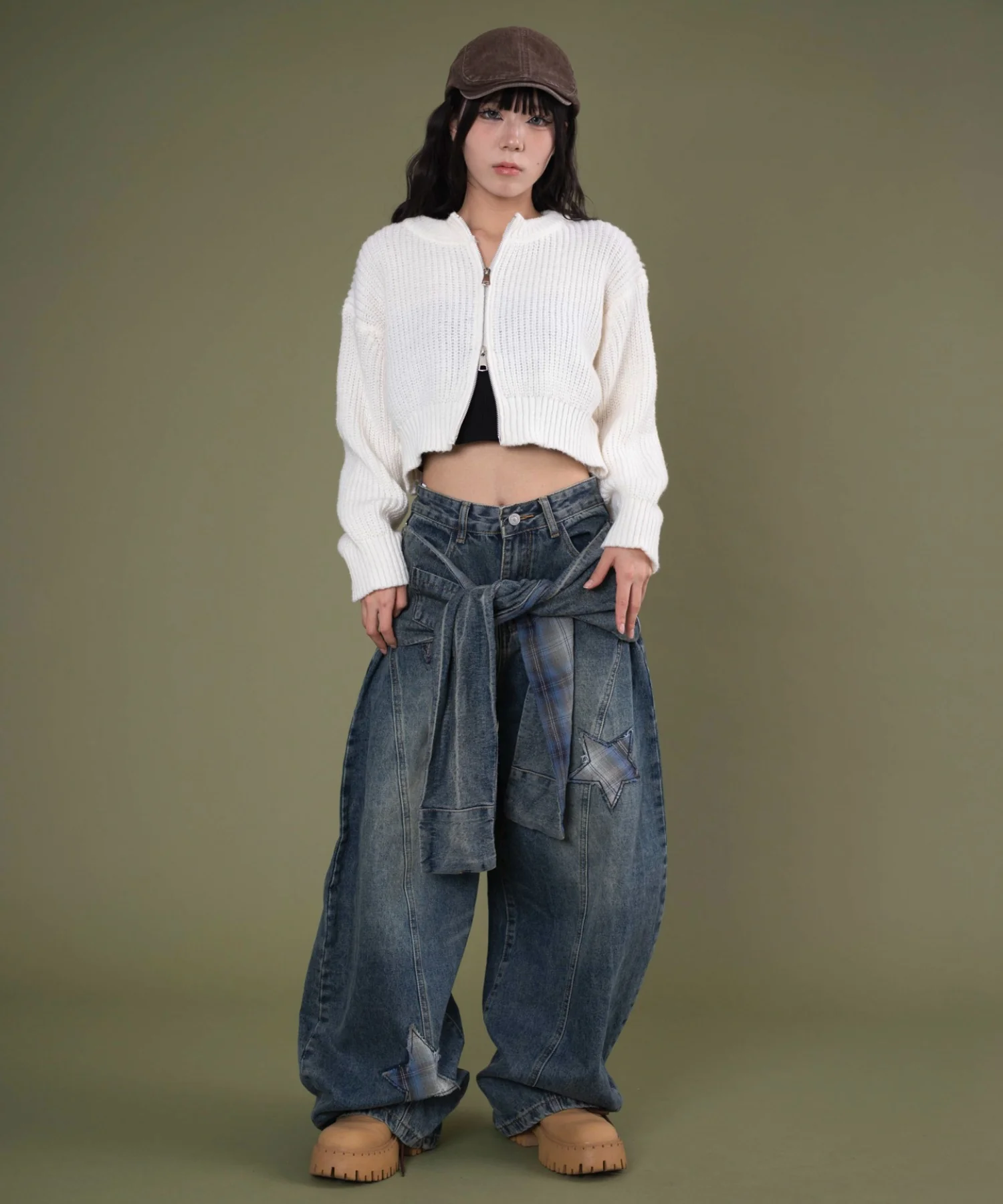 フェイクスリーブバレルデニム - Image 6