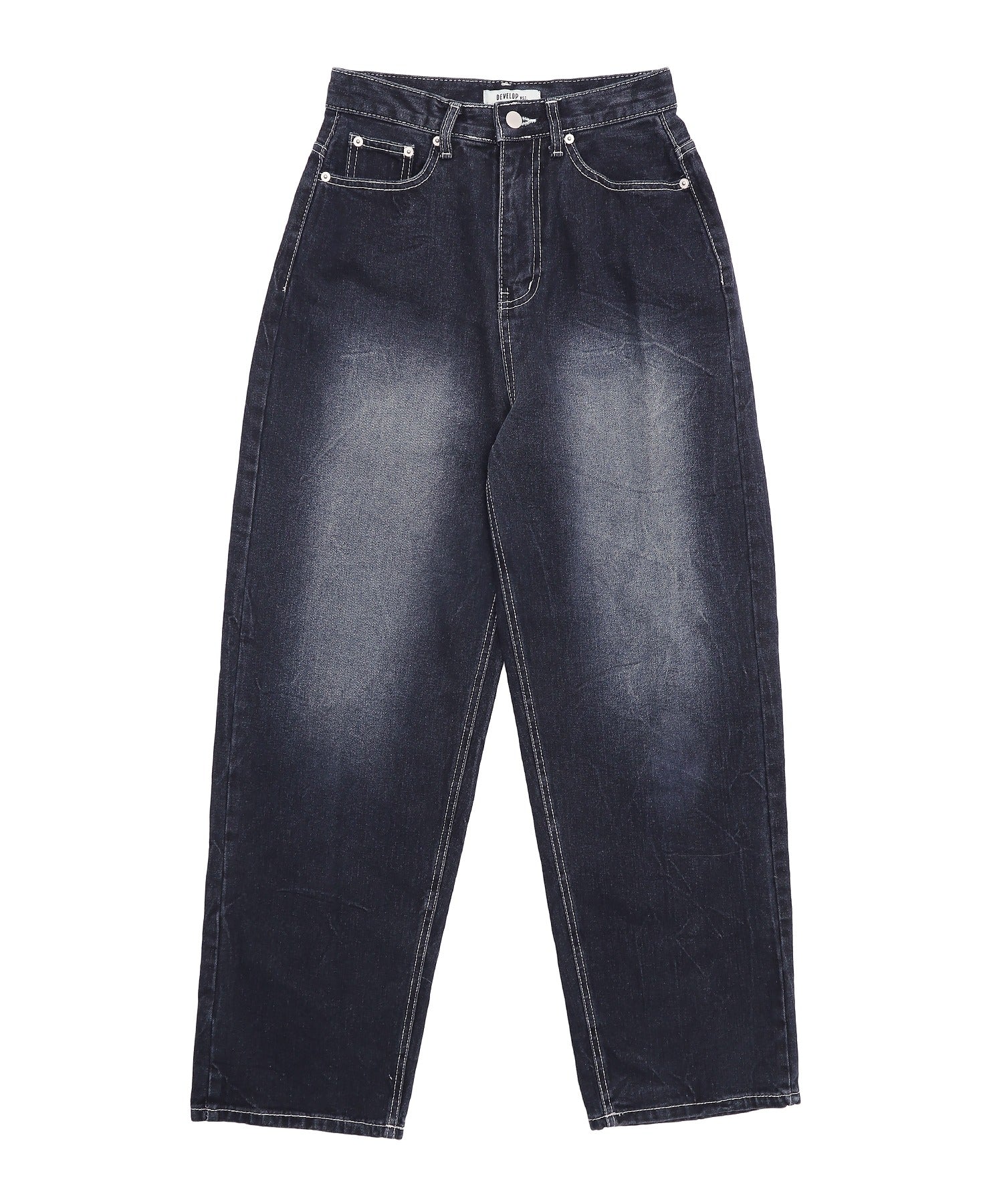 バックロゴワイドデニムパンツ - Image 6