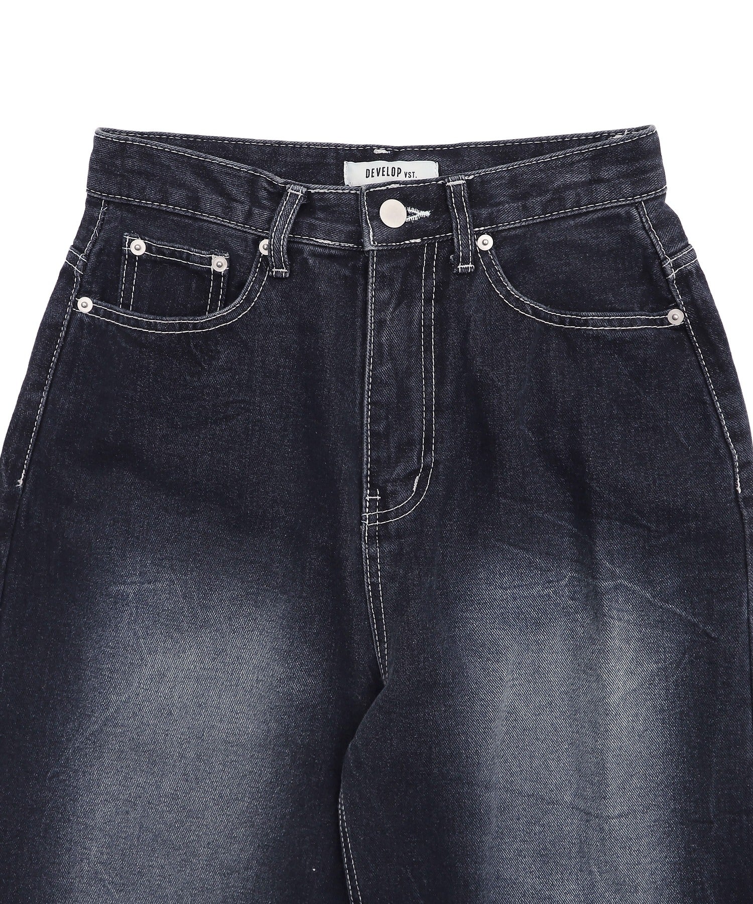 バックロゴワイドデニムパンツ - Image 8