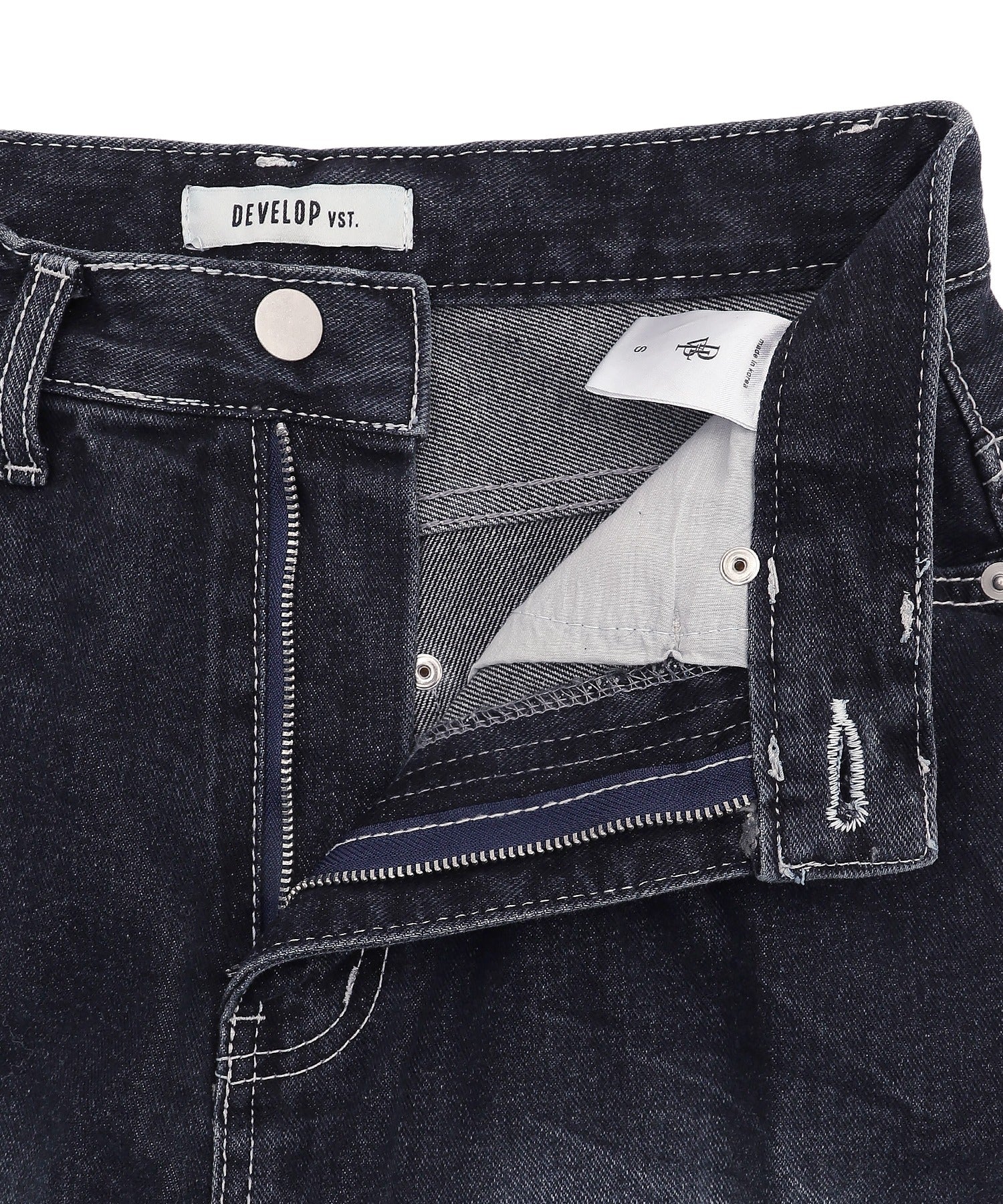 バックロゴワイドデニムパンツ - Image 9