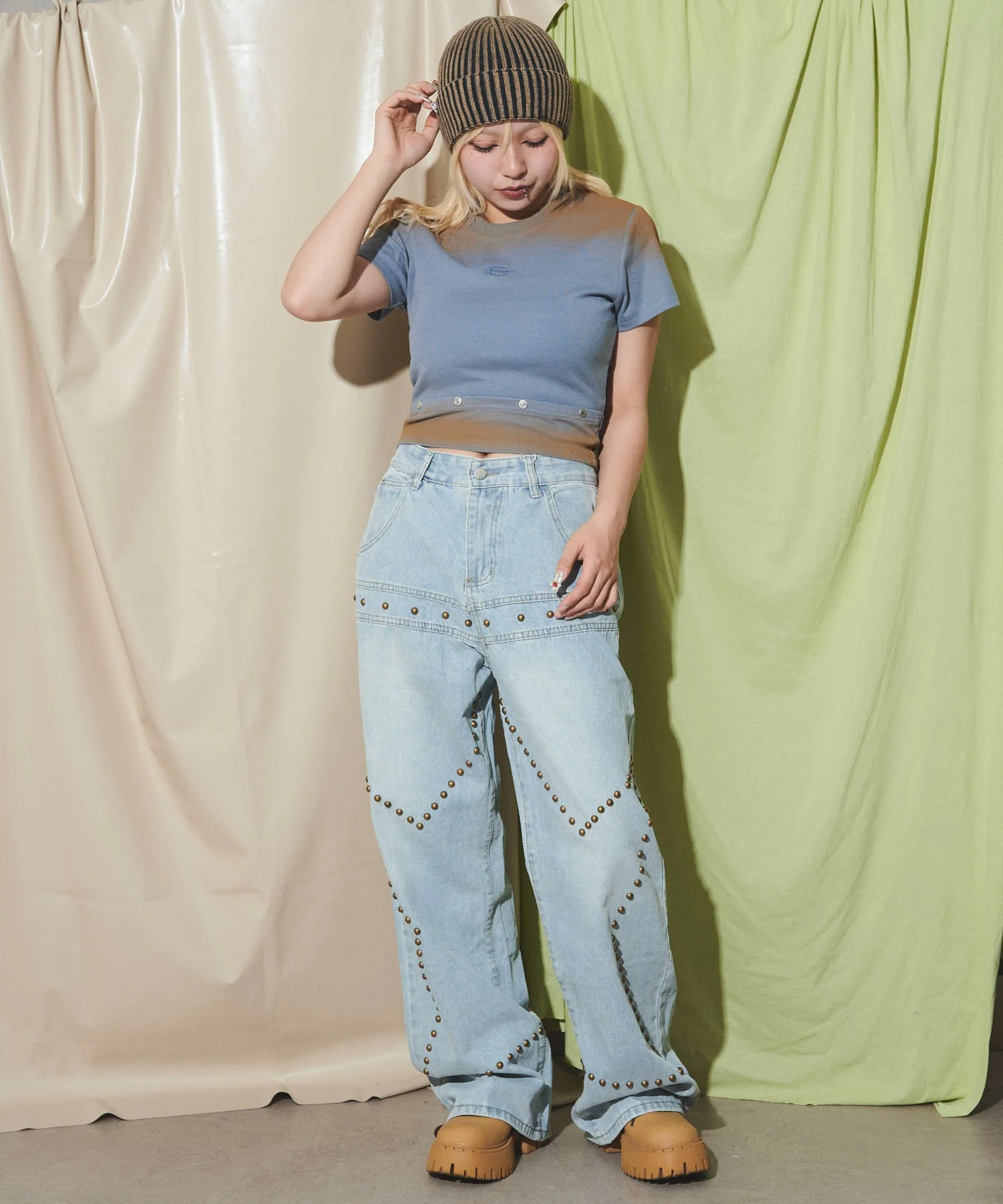 スタッズグラデピチT - Image 11