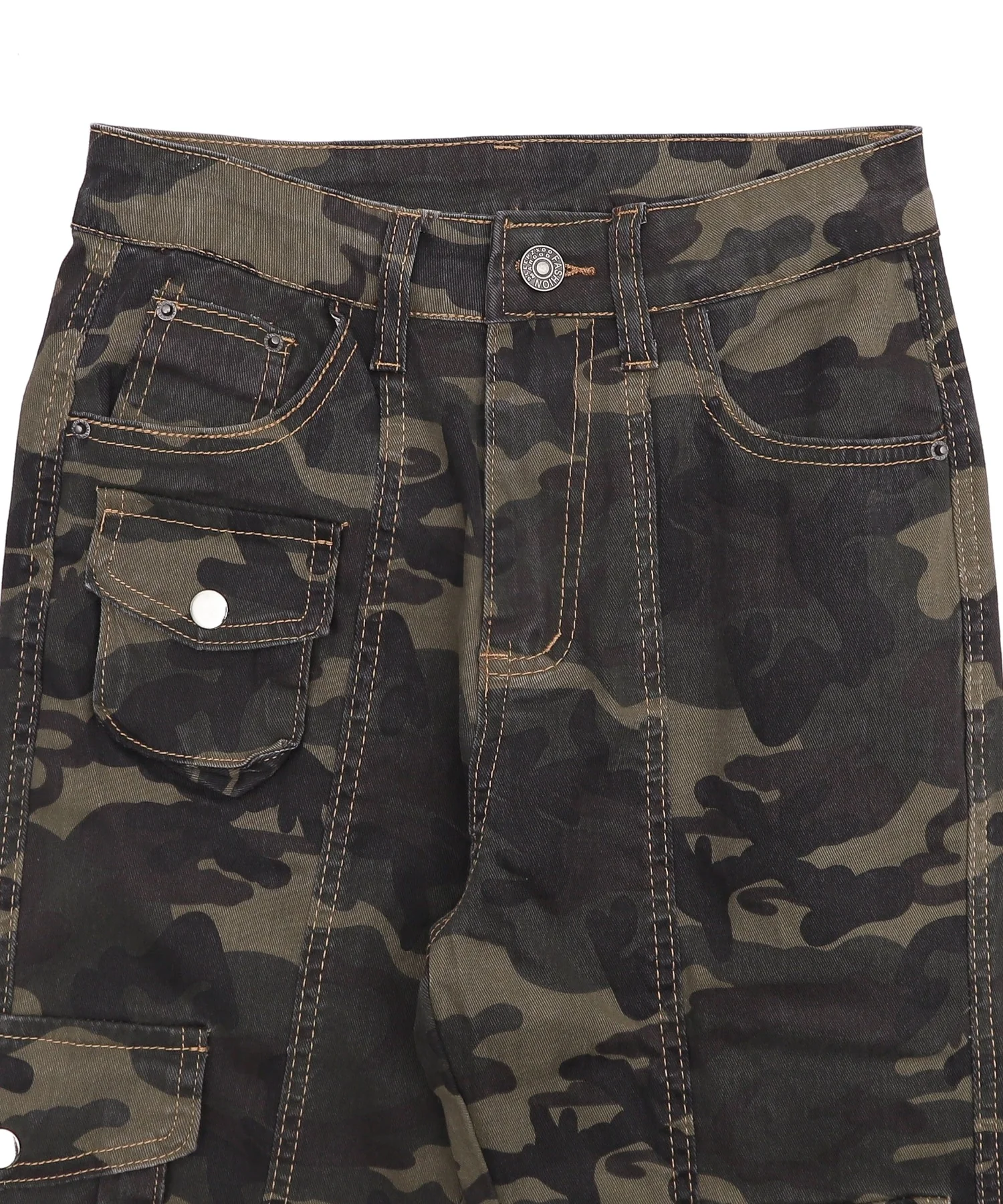カモフラブッシュフレアパンツ - Image 13