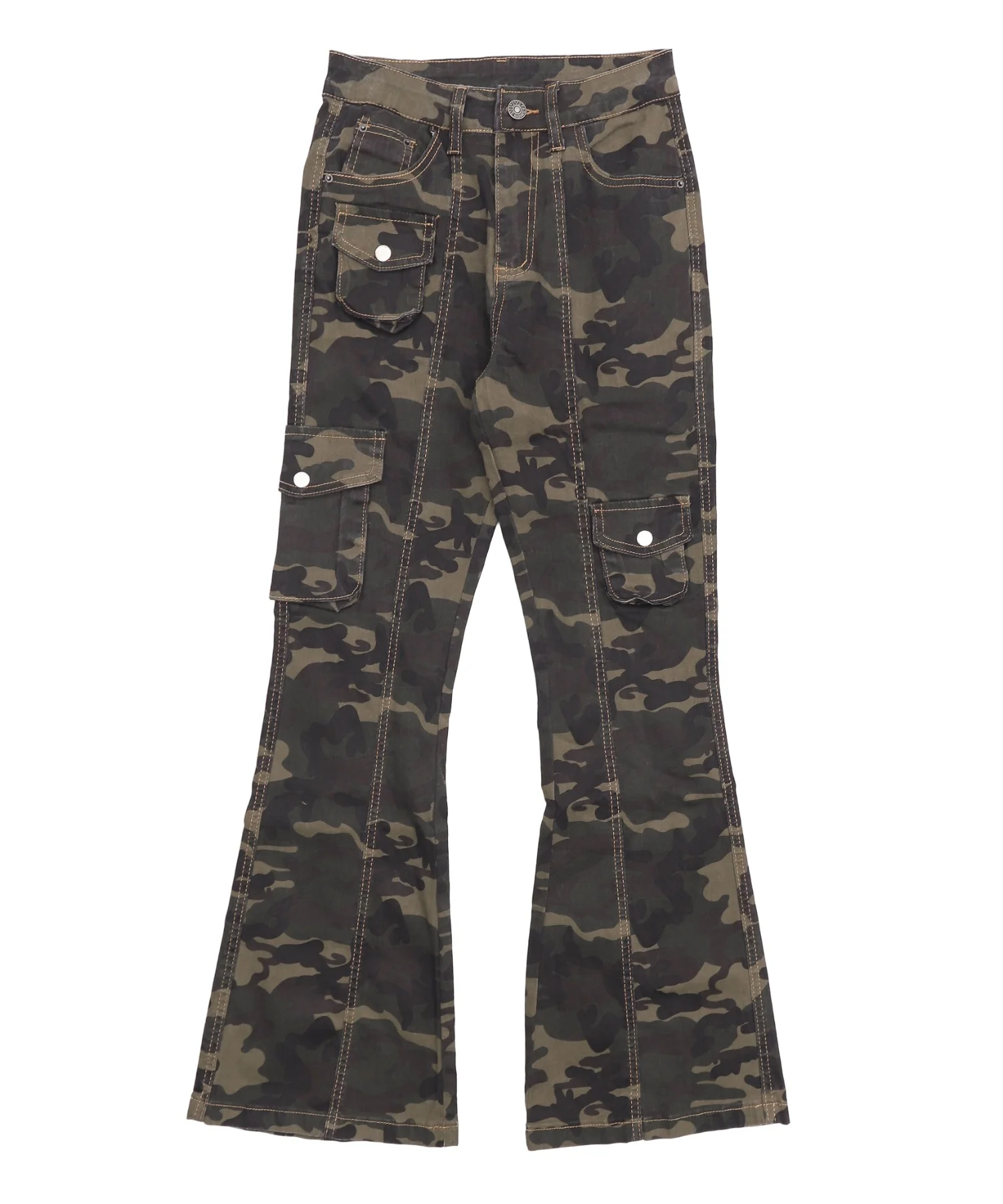 カモフラブッシュフレアパンツ - Image 14