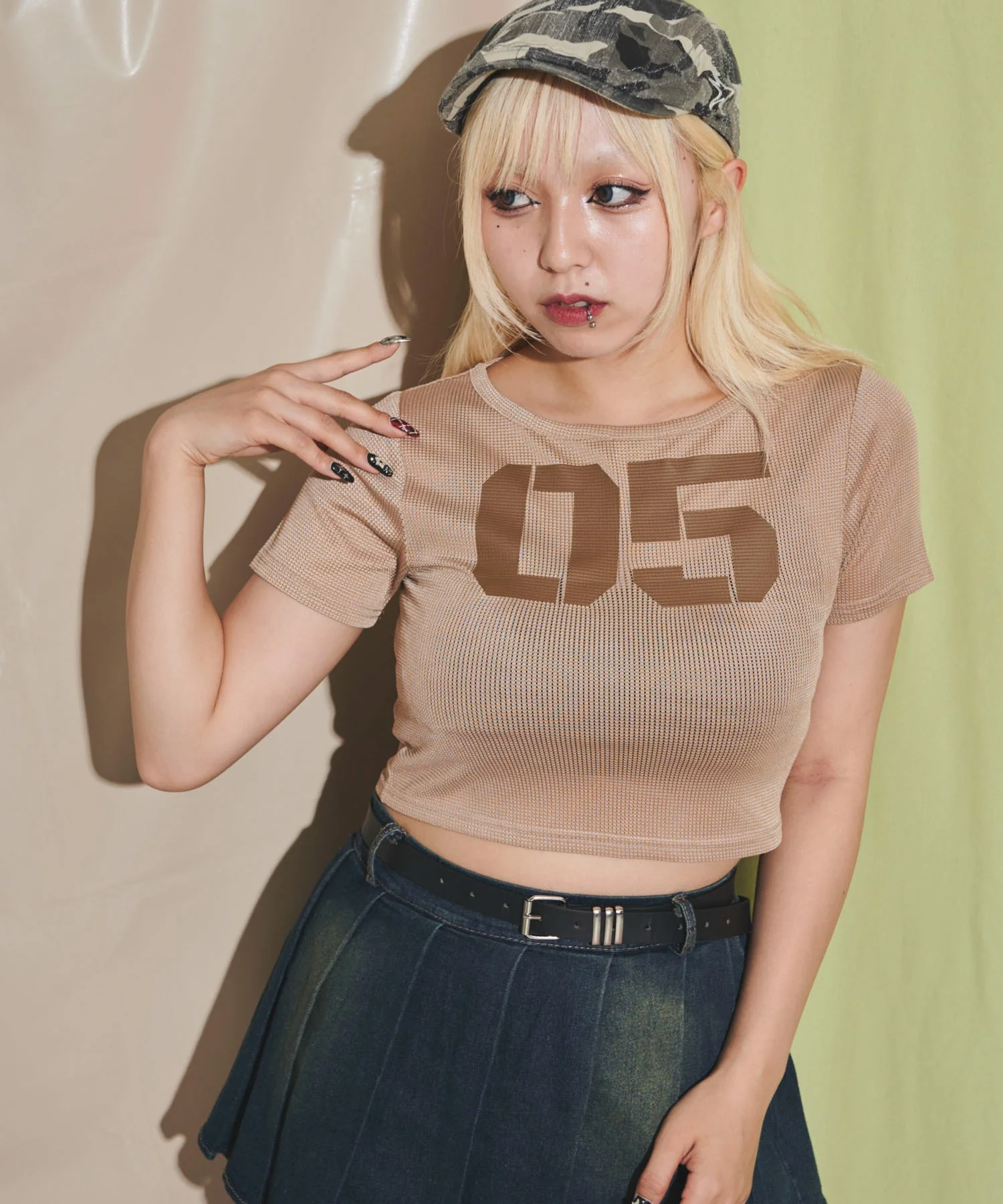 ワッフルナンバリングピチT - Image 5