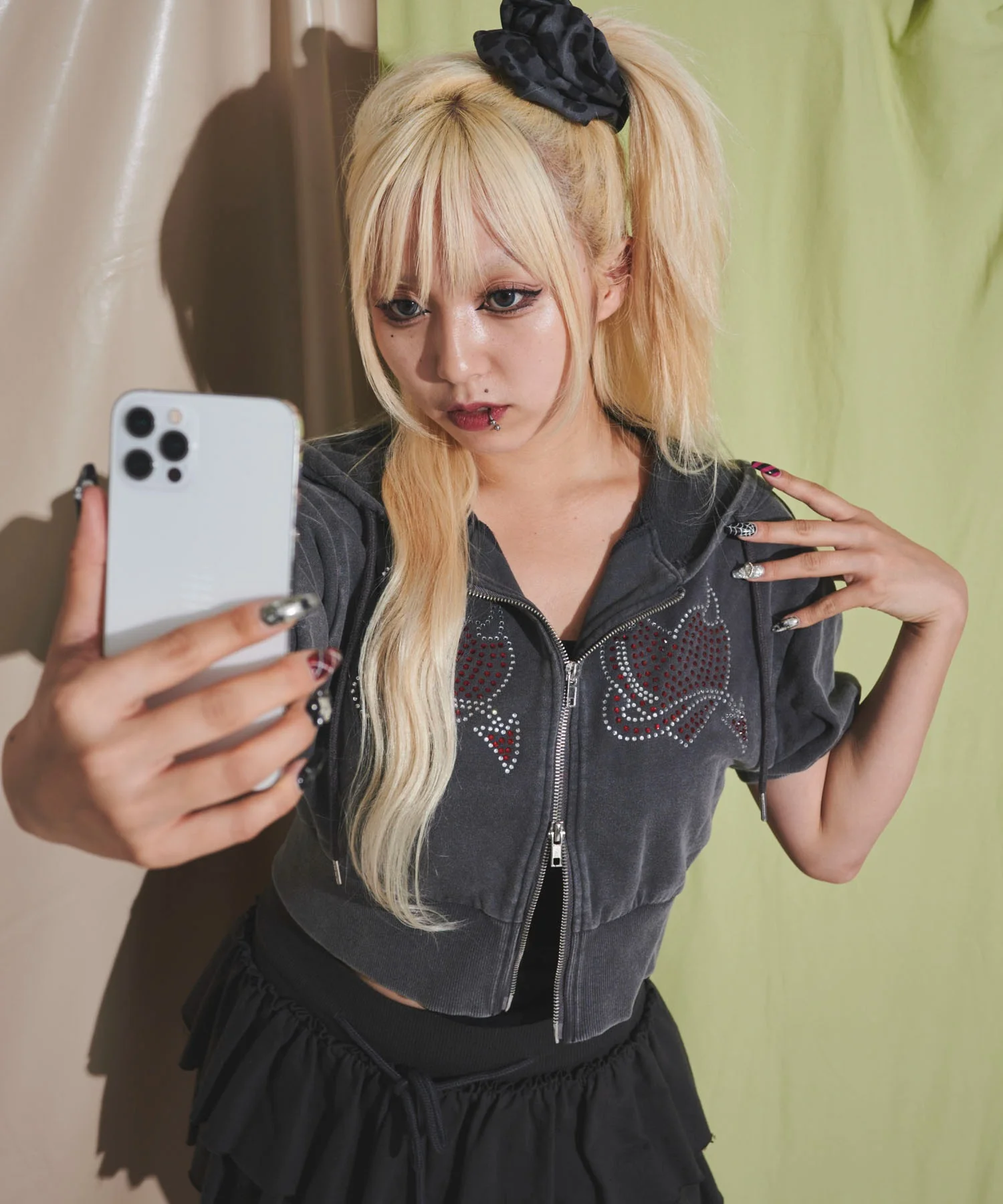 HEARTDEVIL SSピグメントパーカー - Image 5