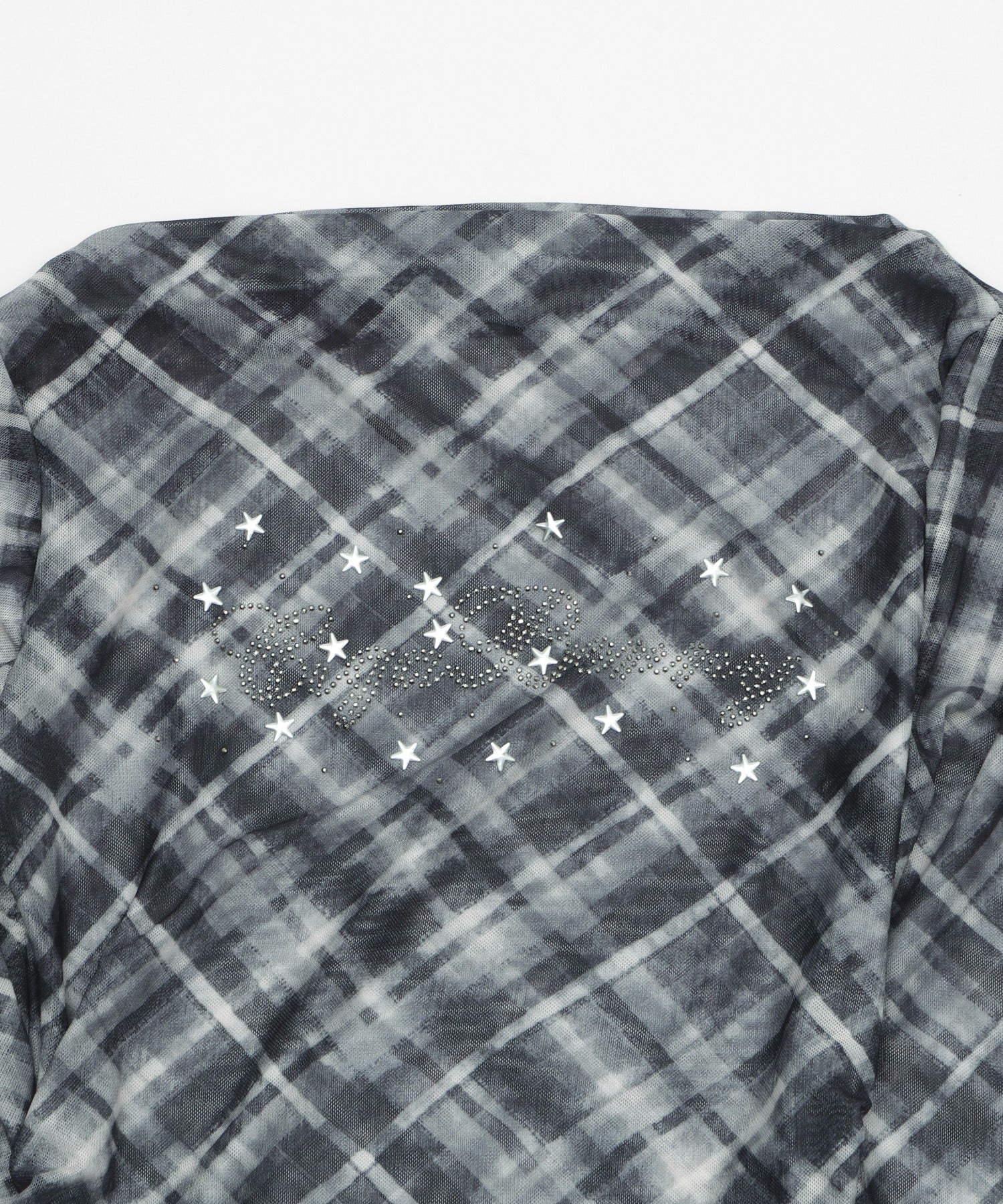 スタッズロゴチェックシアートップス - Image 10