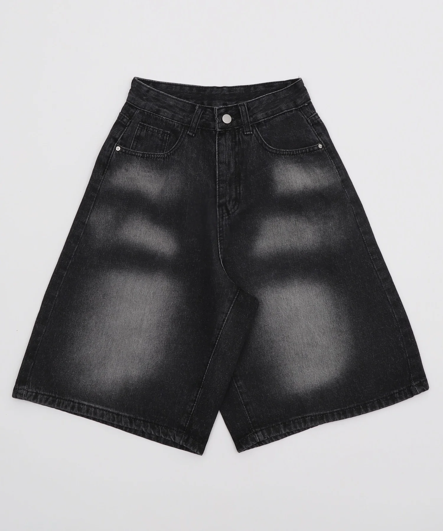 バックフラップポケットデニムハーフパンツ - Image 17