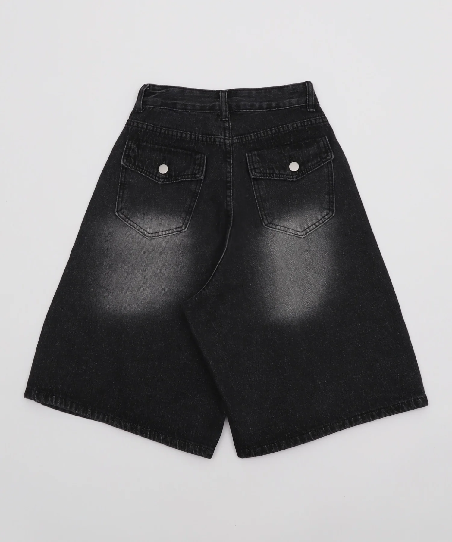 バックフラップポケットデニムハーフパンツ - Image 18