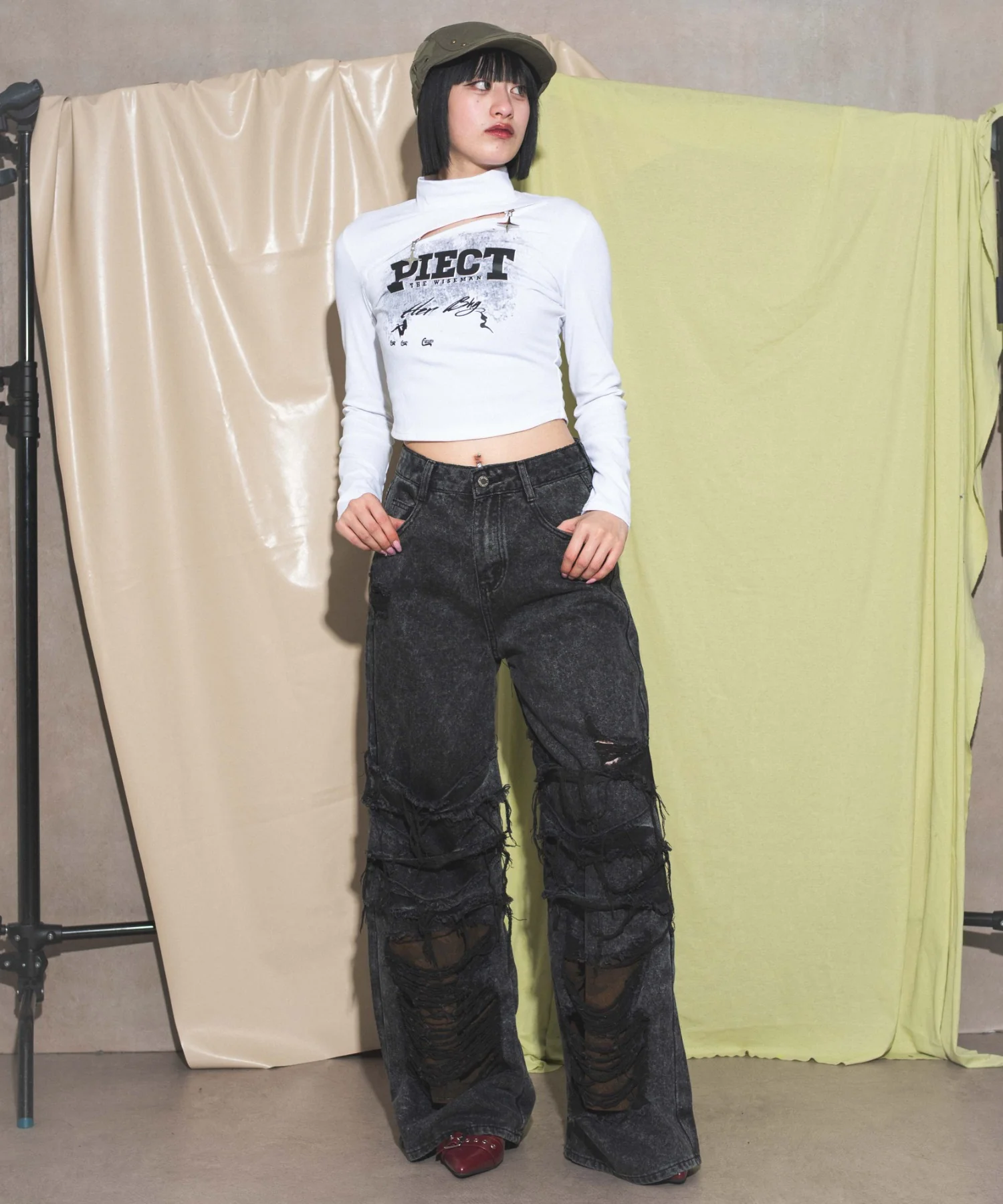 Twinkleジップデザイントップス - Image 7