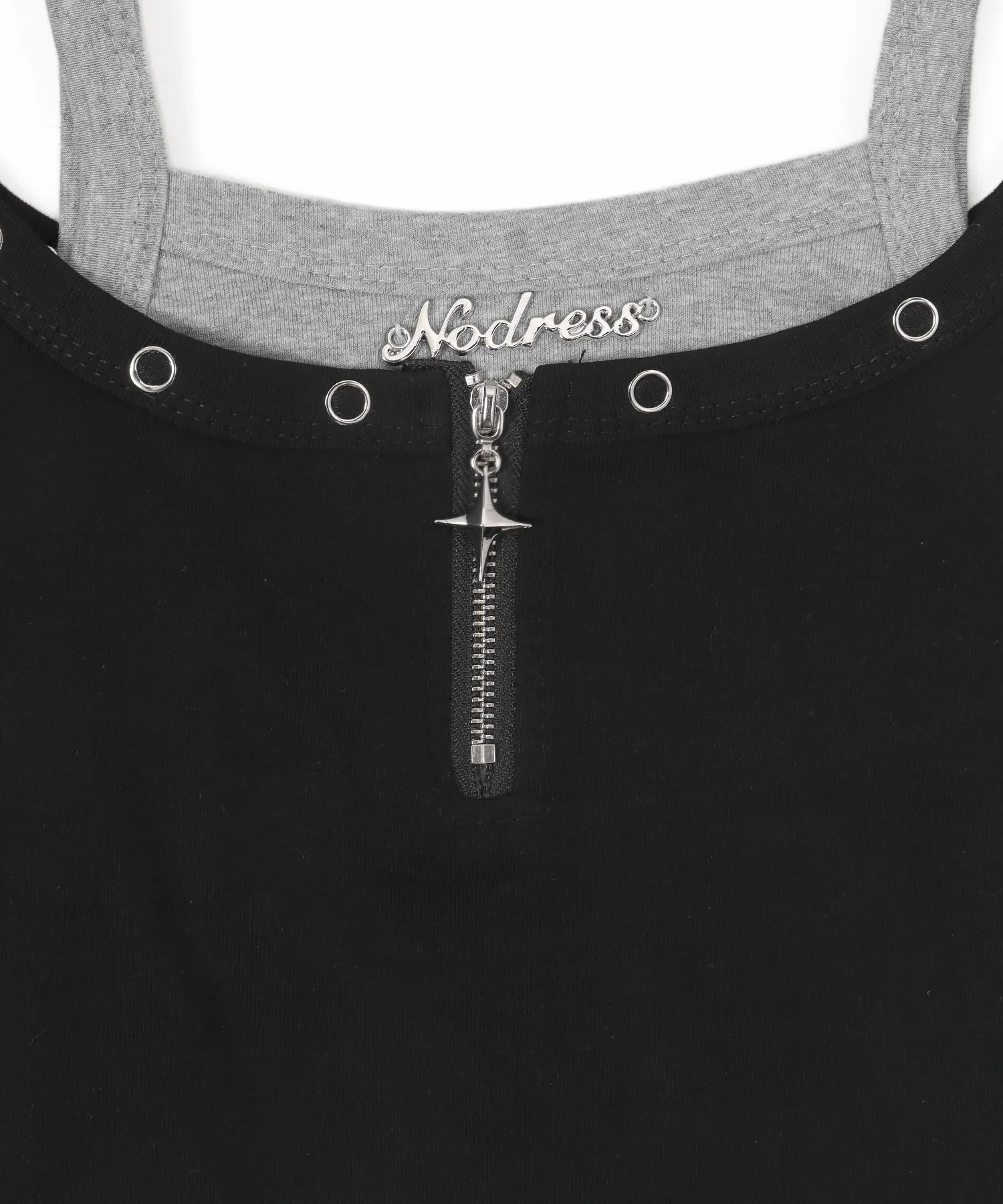 フロントTwinkleジップキャミSETトップス - Image 15