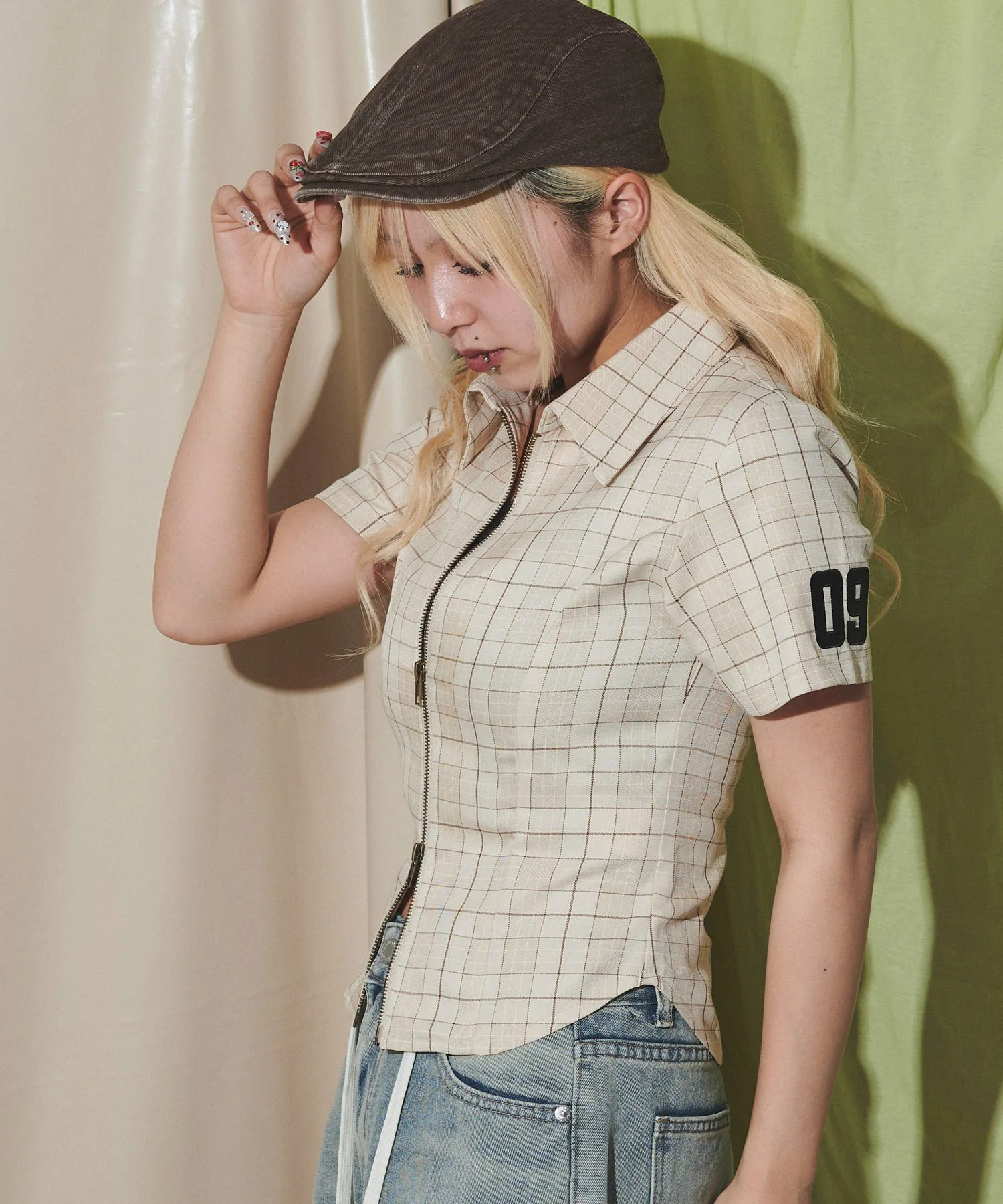 ナンバリングZIPシャツ - Image 13
