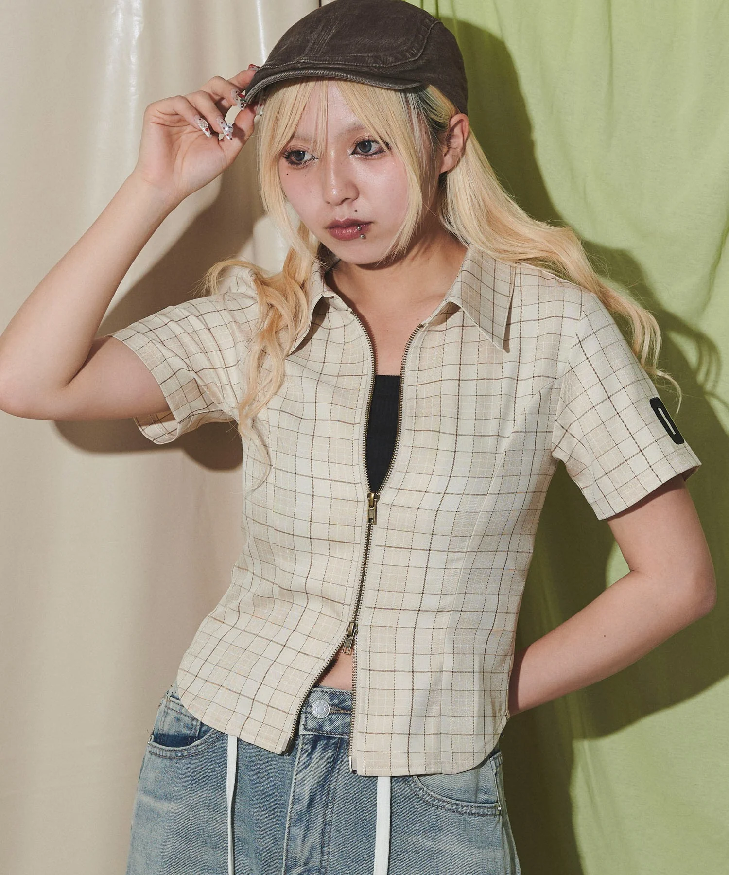 ナンバリングZIPシャツ - Image 2