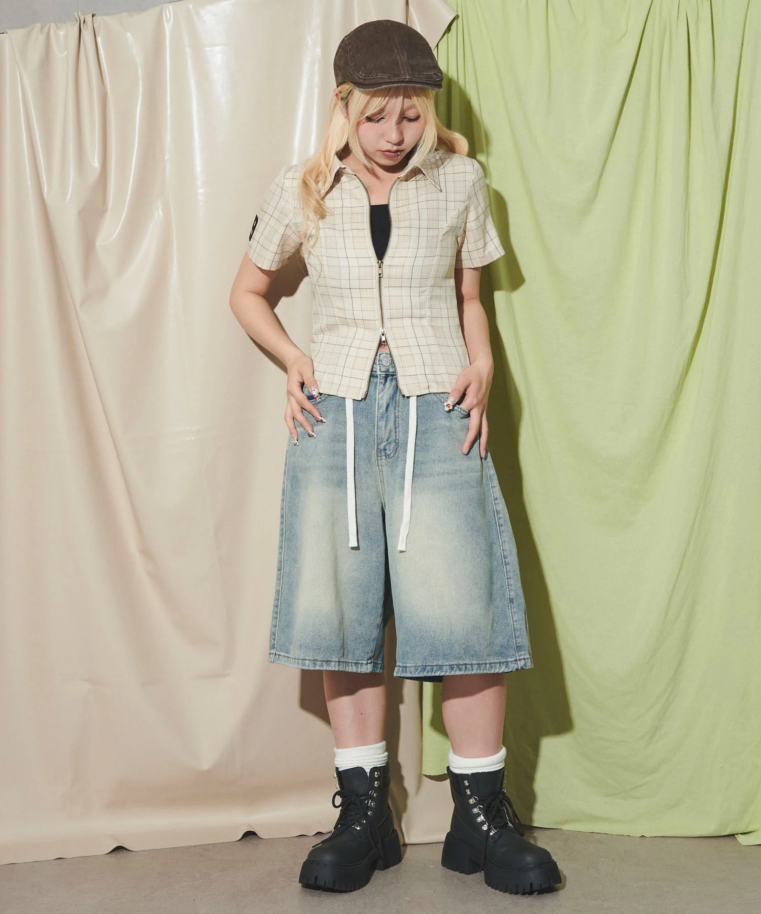 ナンバリングZIPシャツ - Image 4