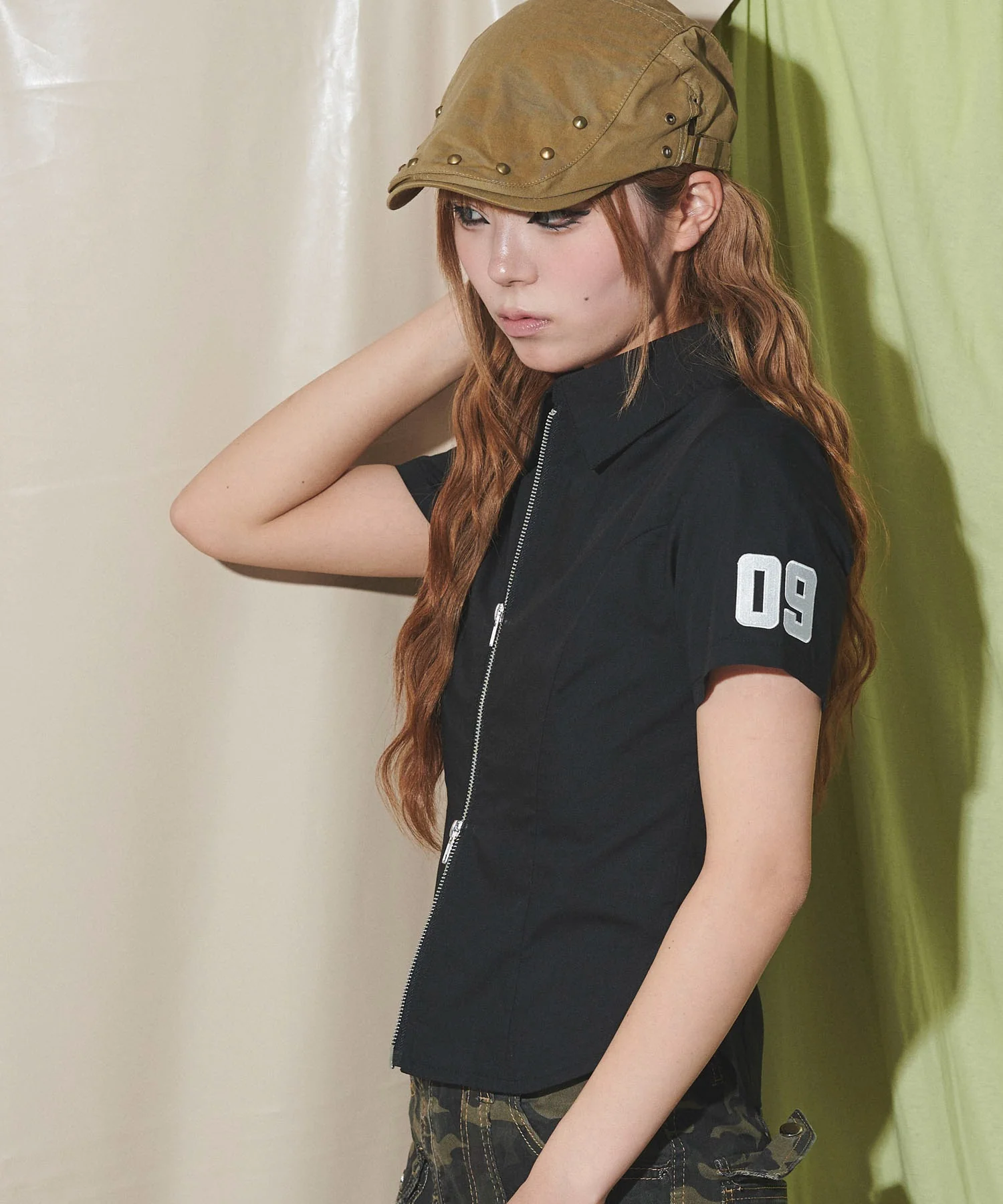 ナンバリングZIPシャツ - Image 9