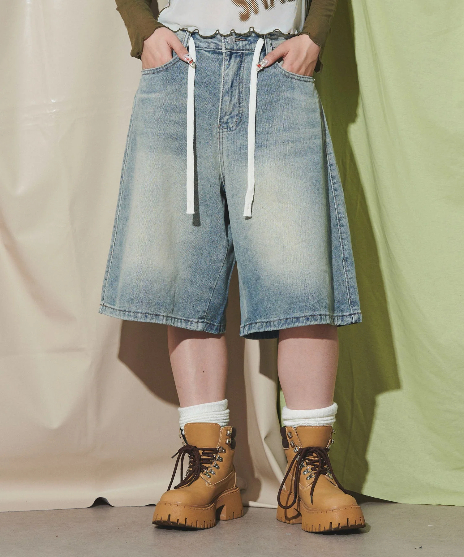 ブラストデニムハーフパンツ - Image 13