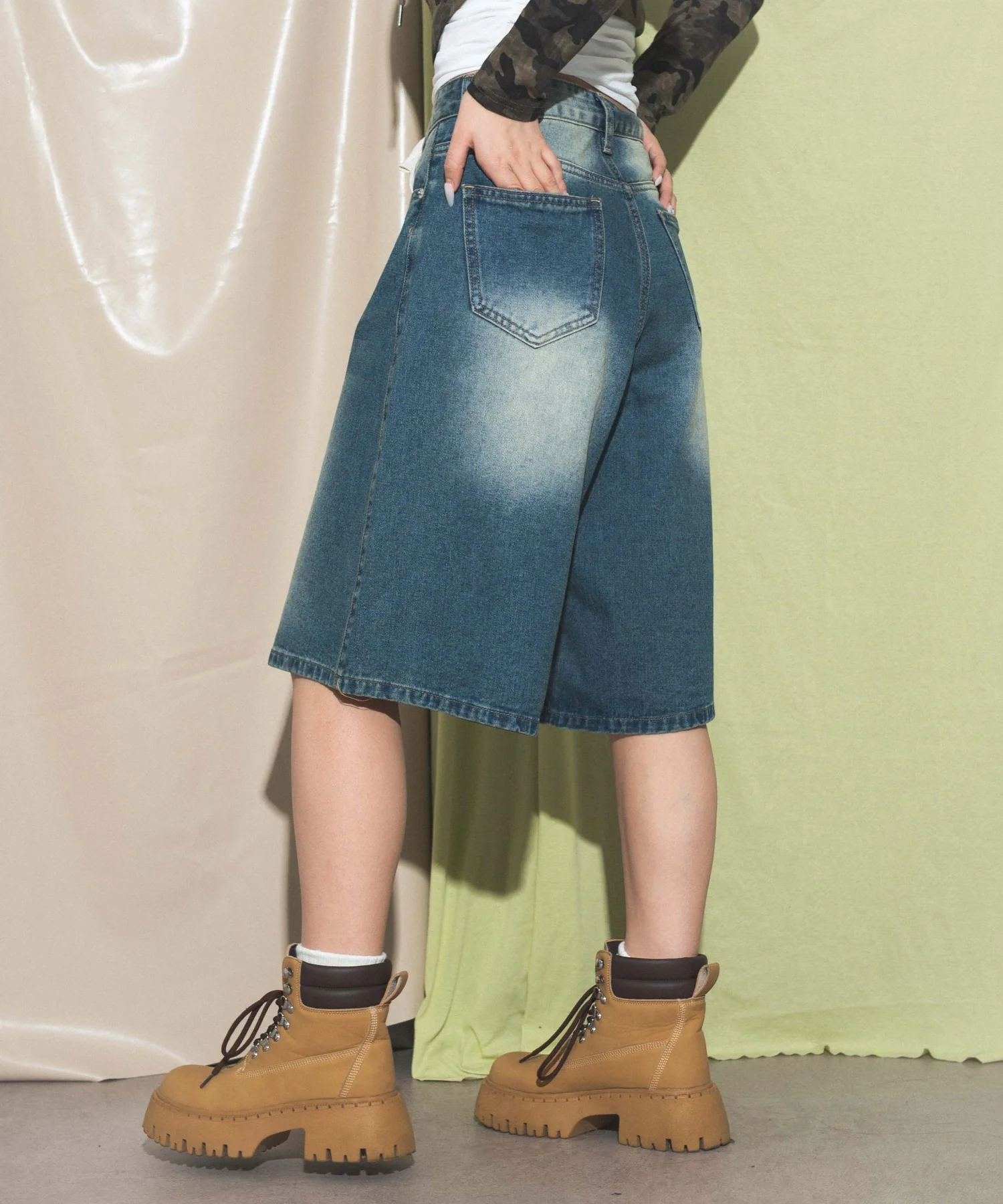 ブラストデニムハーフパンツ - Image 7