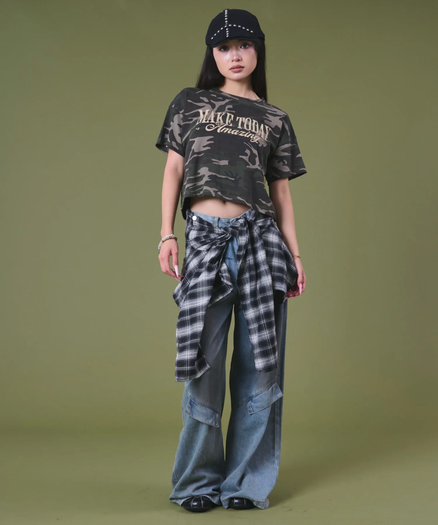 フェイクシャツスリーブデニム - Image 19