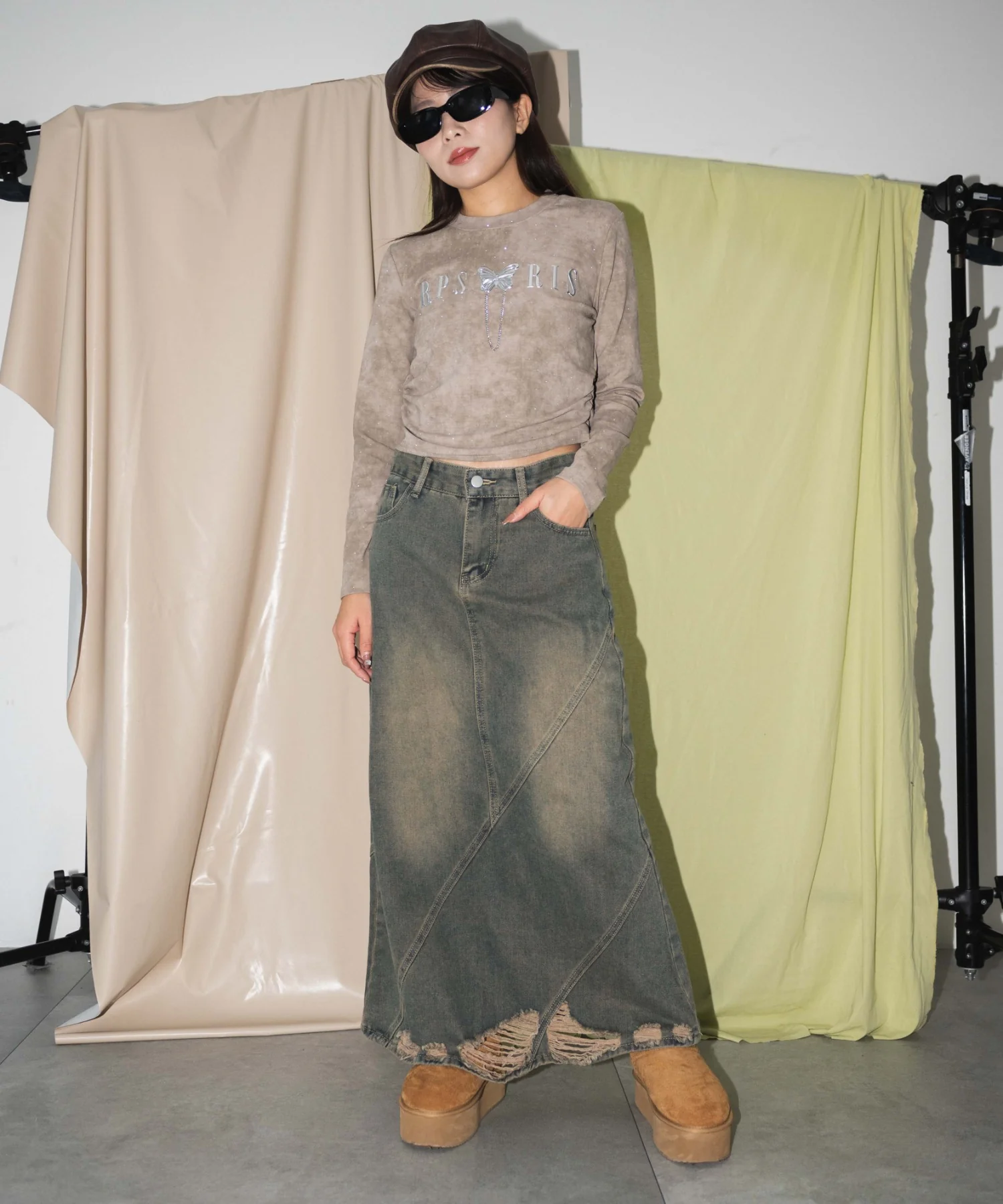 ビジューバタフライチェーントップス - Image 7