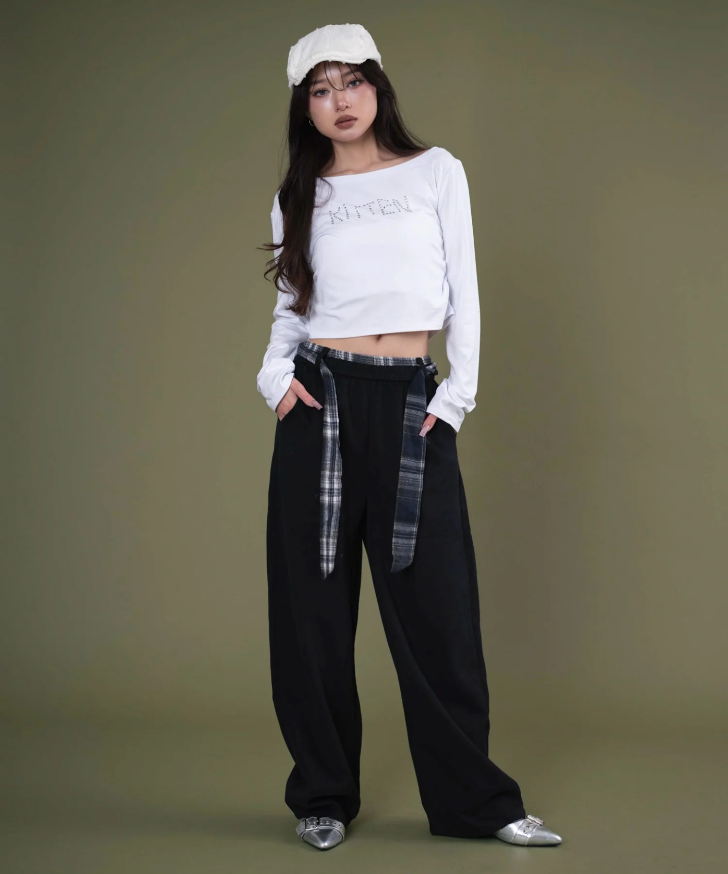 フェイクスリーブスウェットパンツ - Image 10