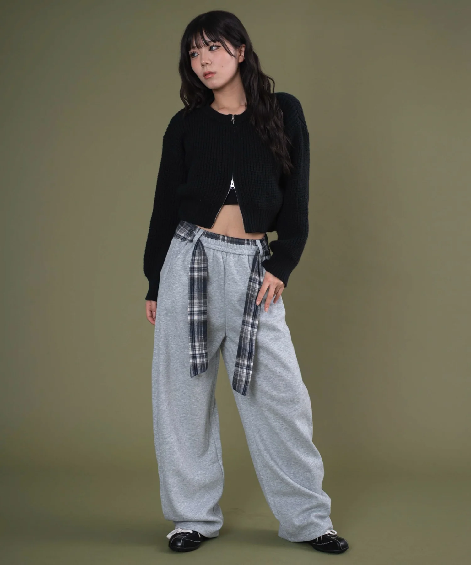 フェイクスリーブスウェットパンツ - Image 3