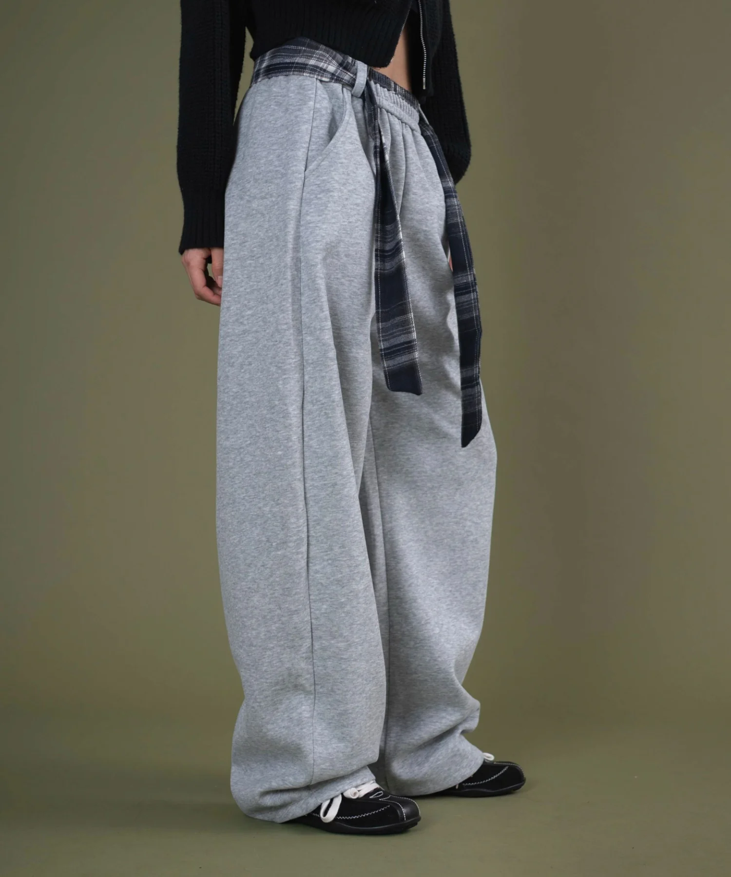 フェイクスリーブスウェットパンツ - Image 6