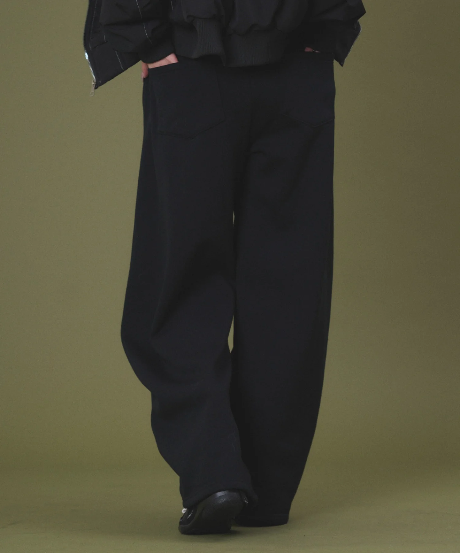 裏起毛バレルスウェットパンツ - Image 7