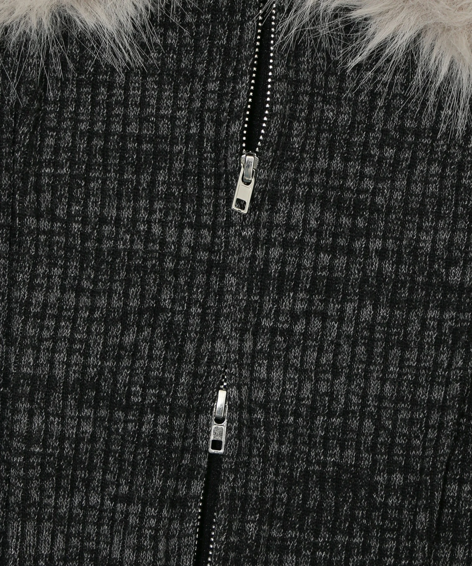 ファーデザインジップニット - Image 16