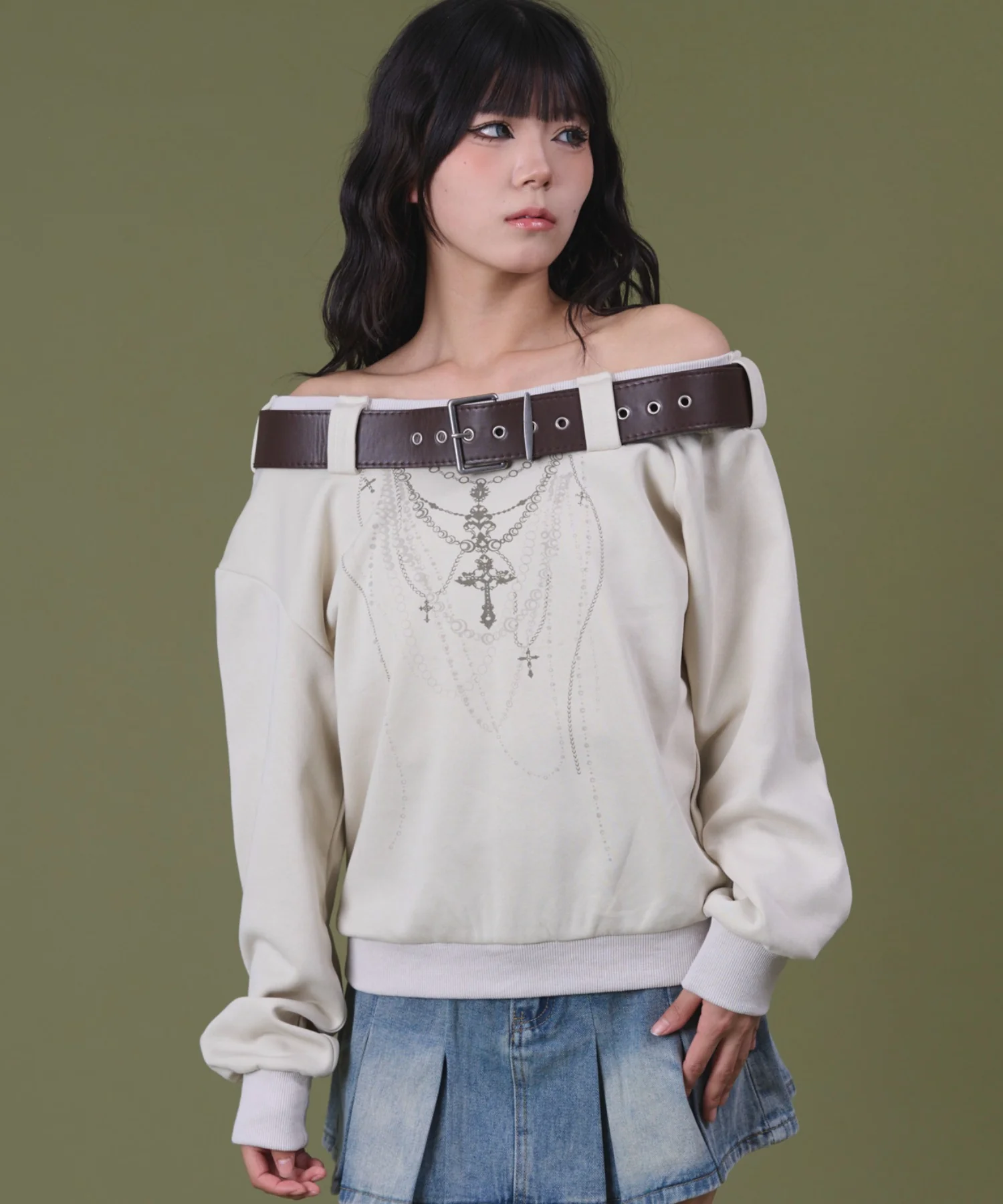 ベルトトップオフショルダー - Image 3