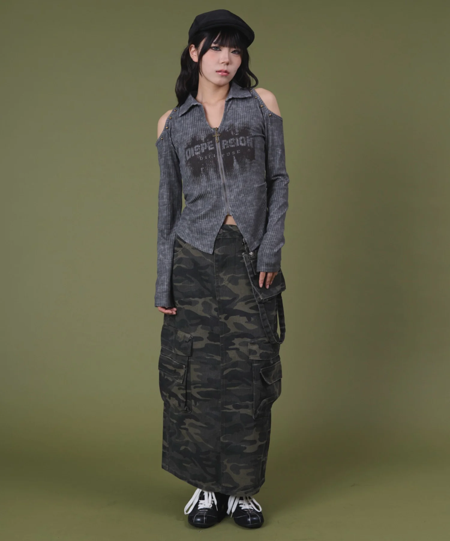 ショルダーデザインジップトップ - Image 4