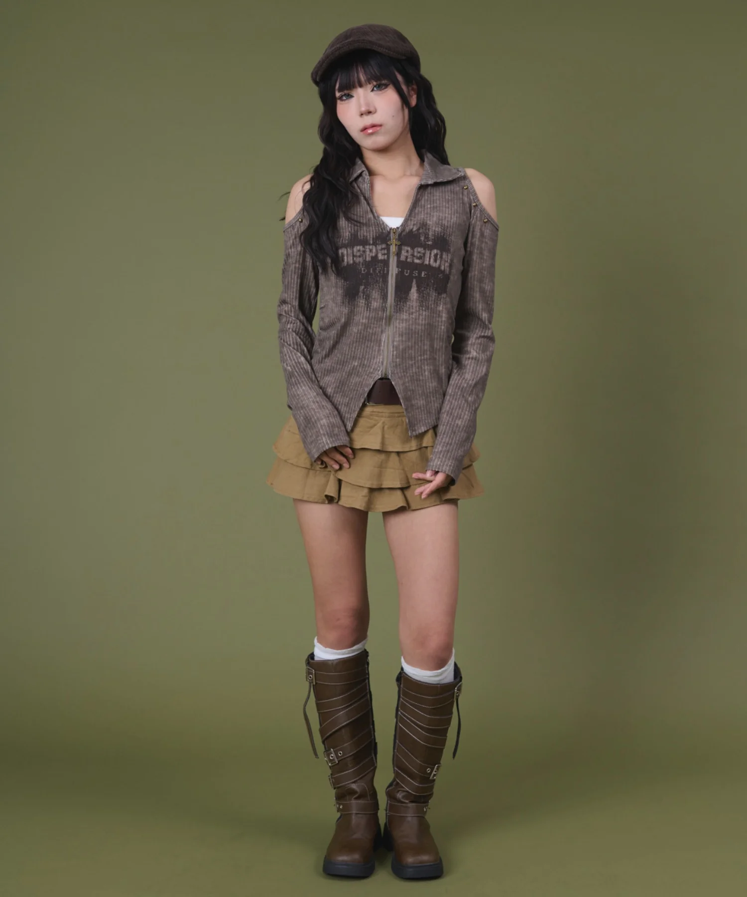 ショルダーデザインジップトップ - Image 8