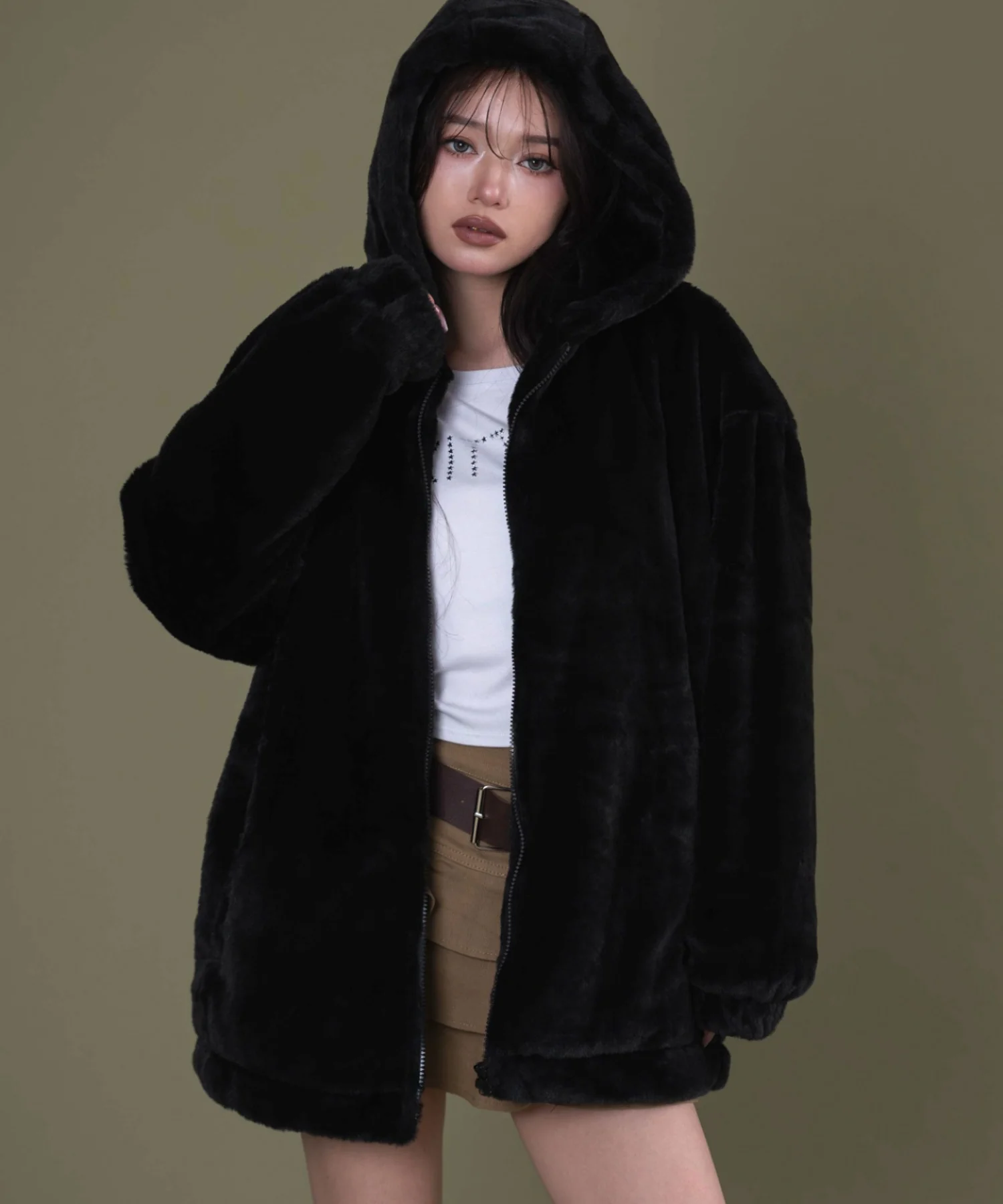 ファービッグジップパーカー - Image 5