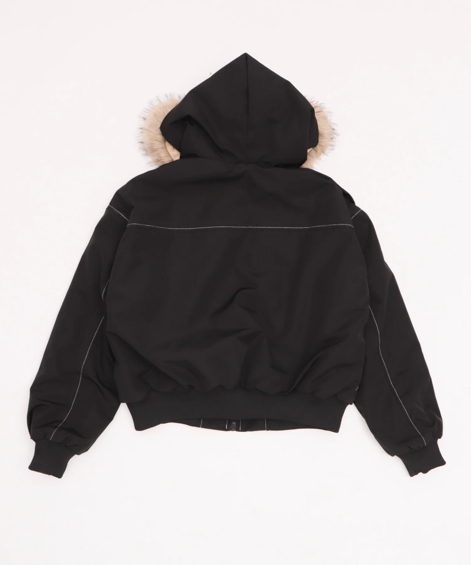 FファーフードボンバーJKT - Image 9