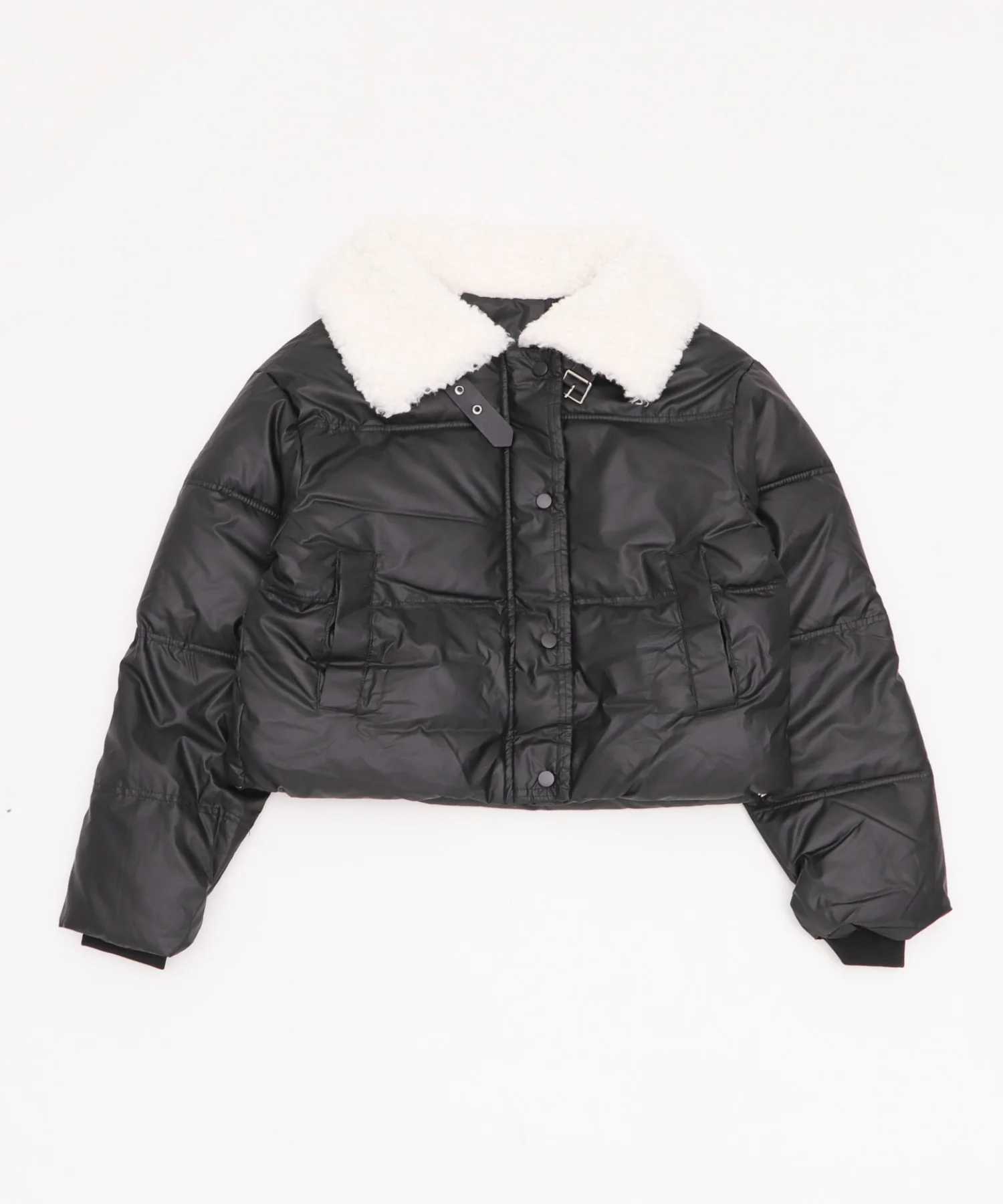 Fファーパデッドブルゾン - Image 8