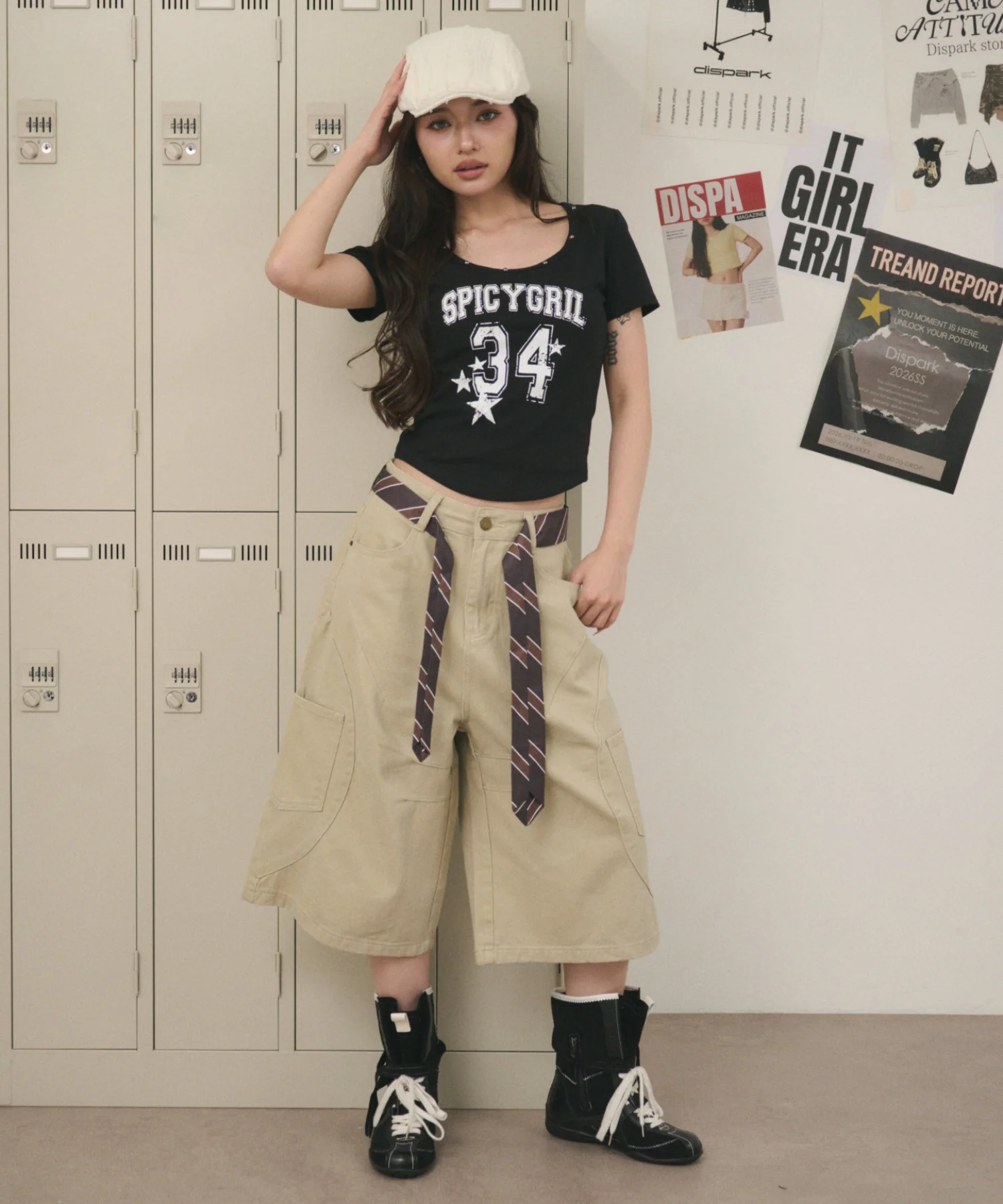 スタッズネックナンバーロゴT - Image 13