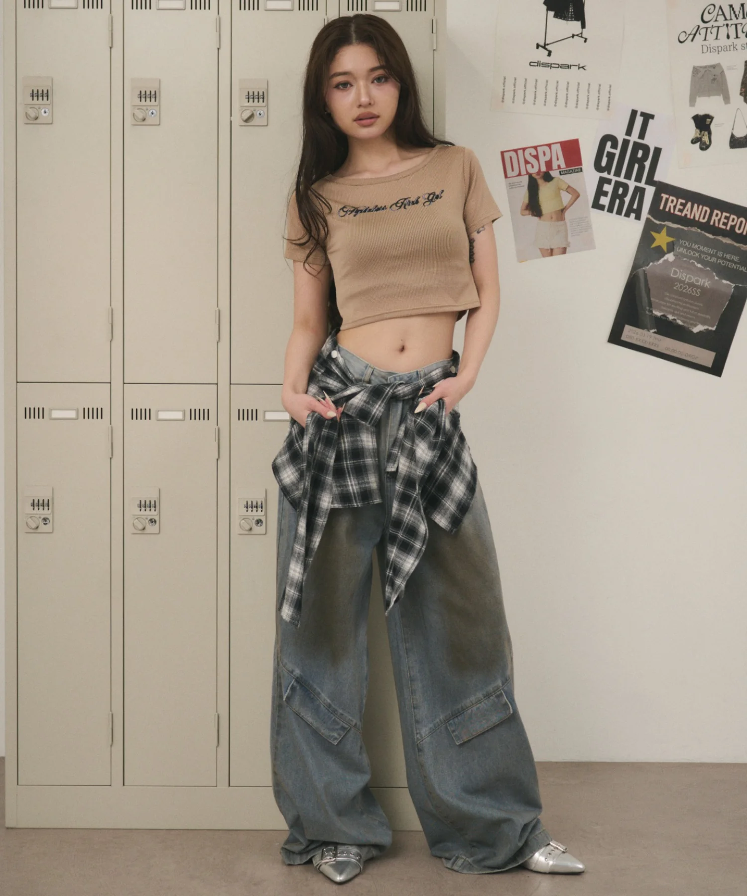 ワッフルロゴスタッズT - Image 9