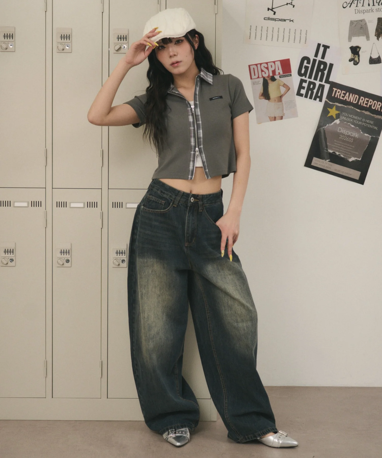 チェックドッキングZIPトップ - Image 11