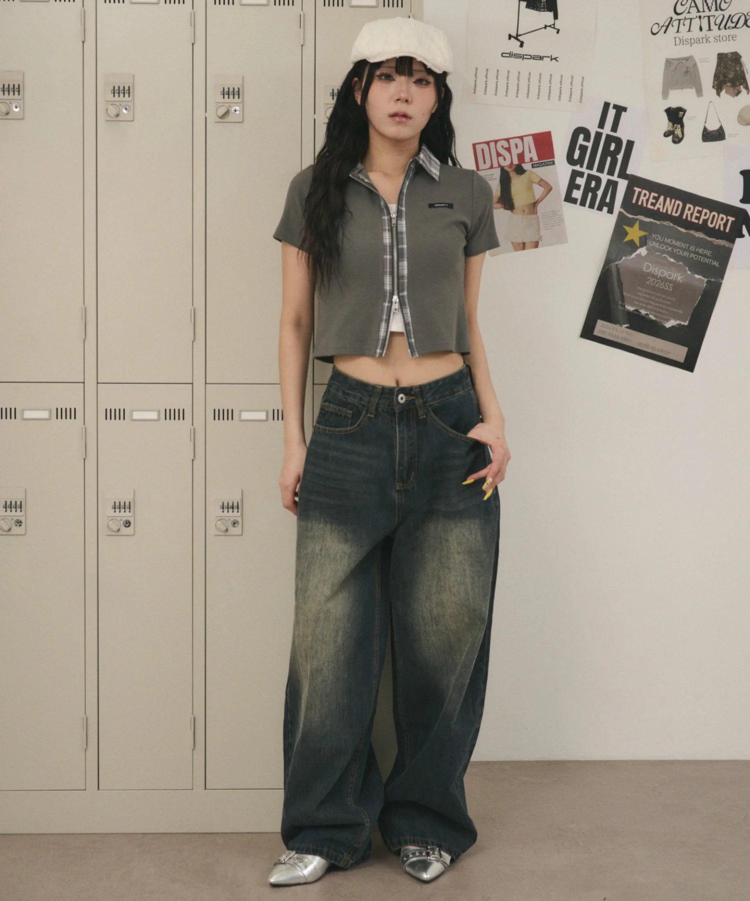 チェックドッキングZIPトップ - Image 19