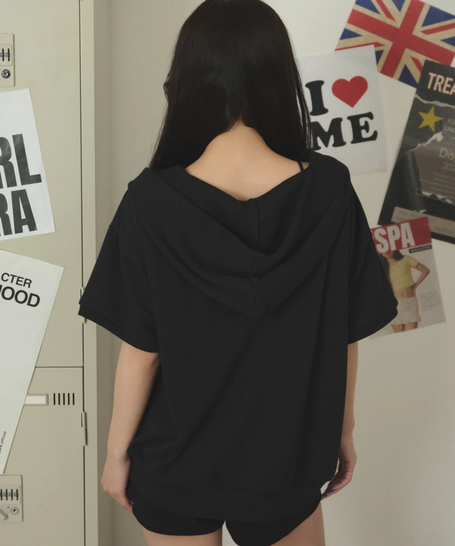 スタッズグラフィックZIP SSパーカー - Image 11