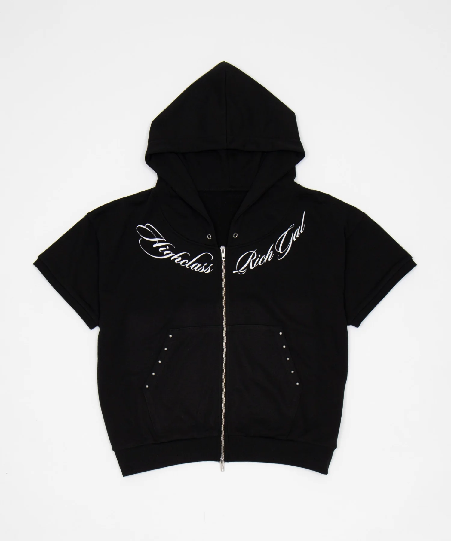 スタッズグラフィックZIP SSパーカー - Image 14